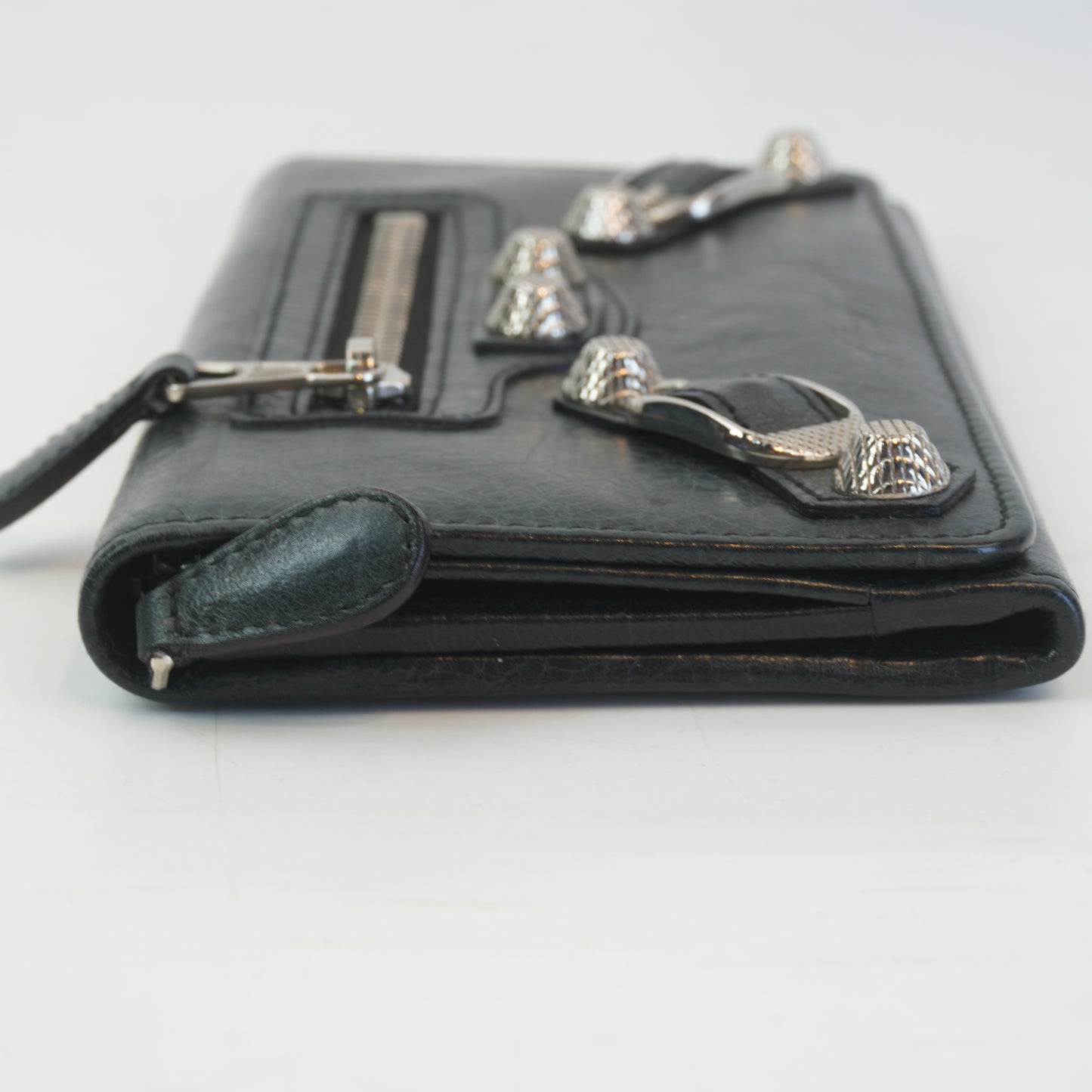 Balenciaga Giant 12 Money Wallet Black