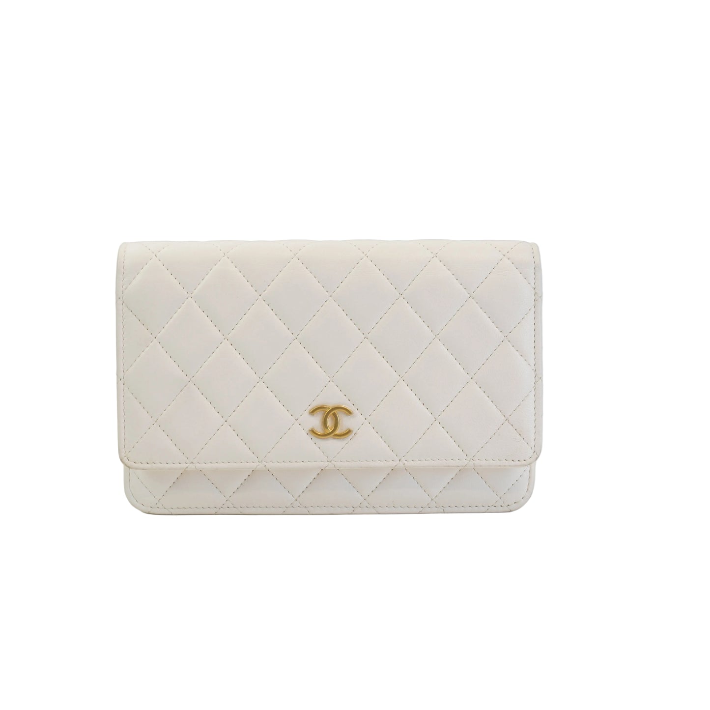Chanel Classic Wallet On Chain GHW Small