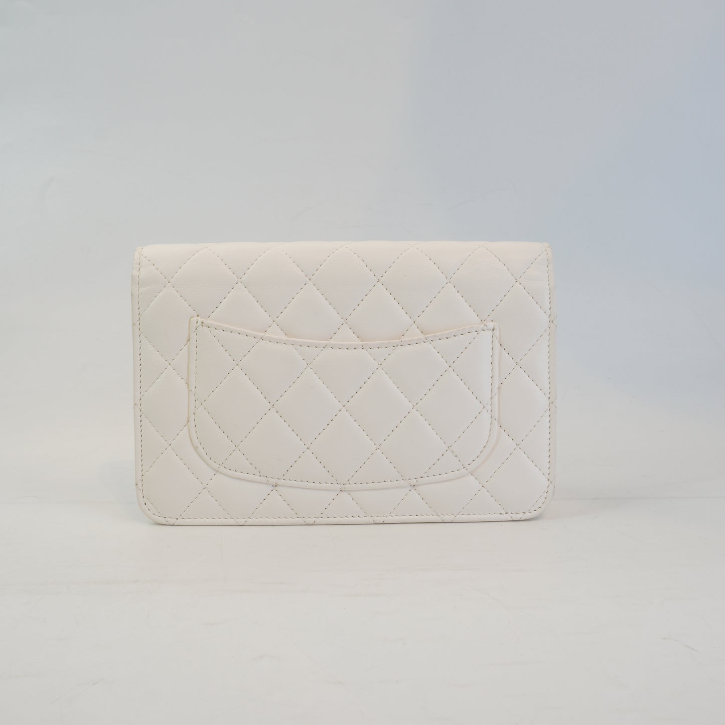 Chanel Classic Wallet On Chain GHW Small
