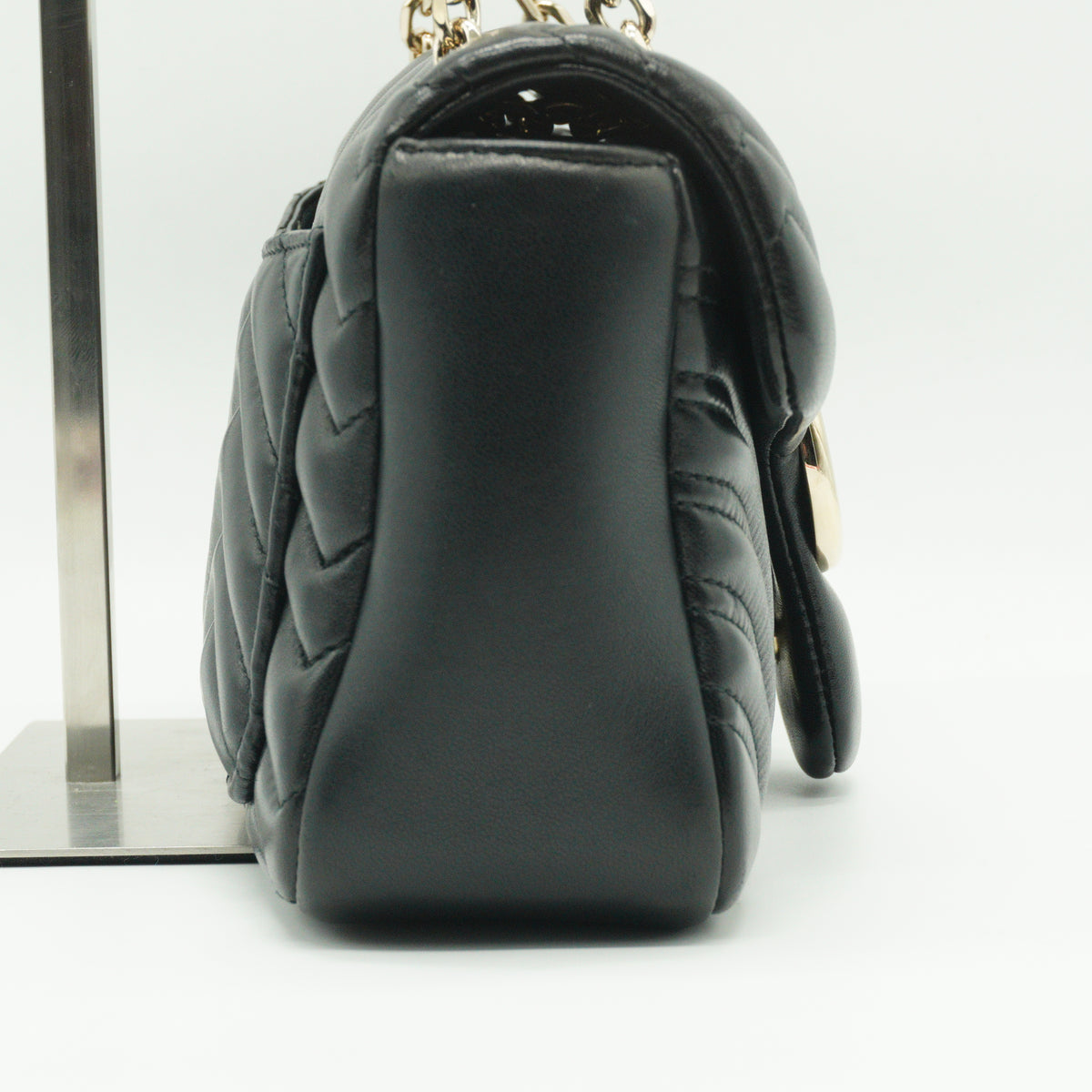 Gucci GG Marmont Black GHW Small