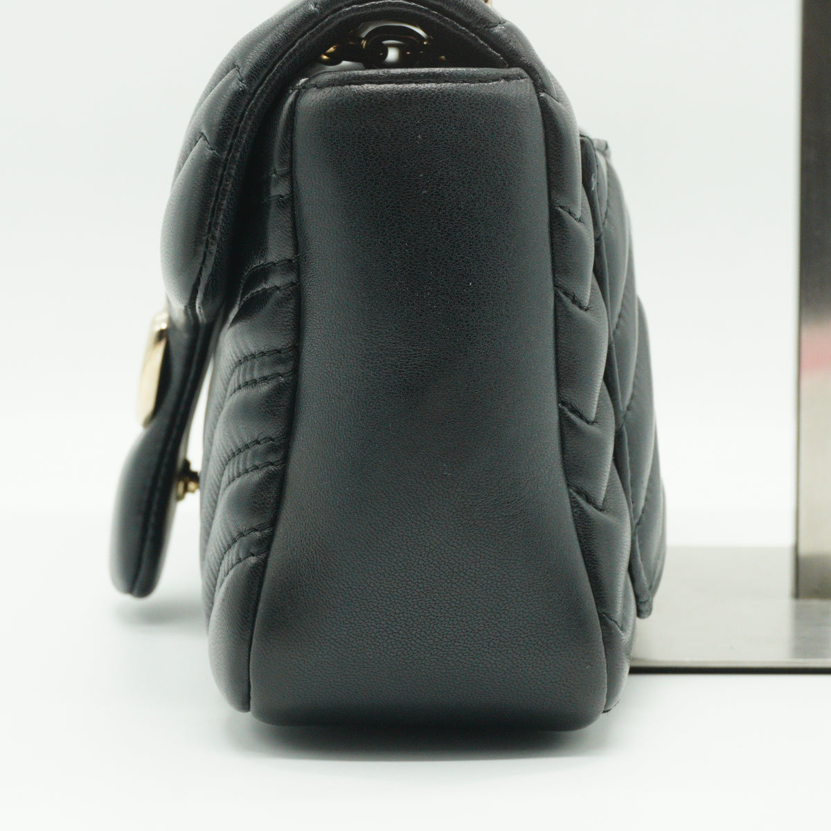 Gucci GG Marmont Black GHW Small