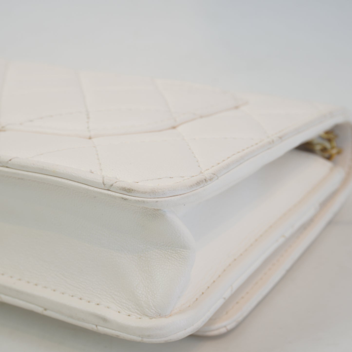 Chanel Classic Wallet On Chain GHW Small