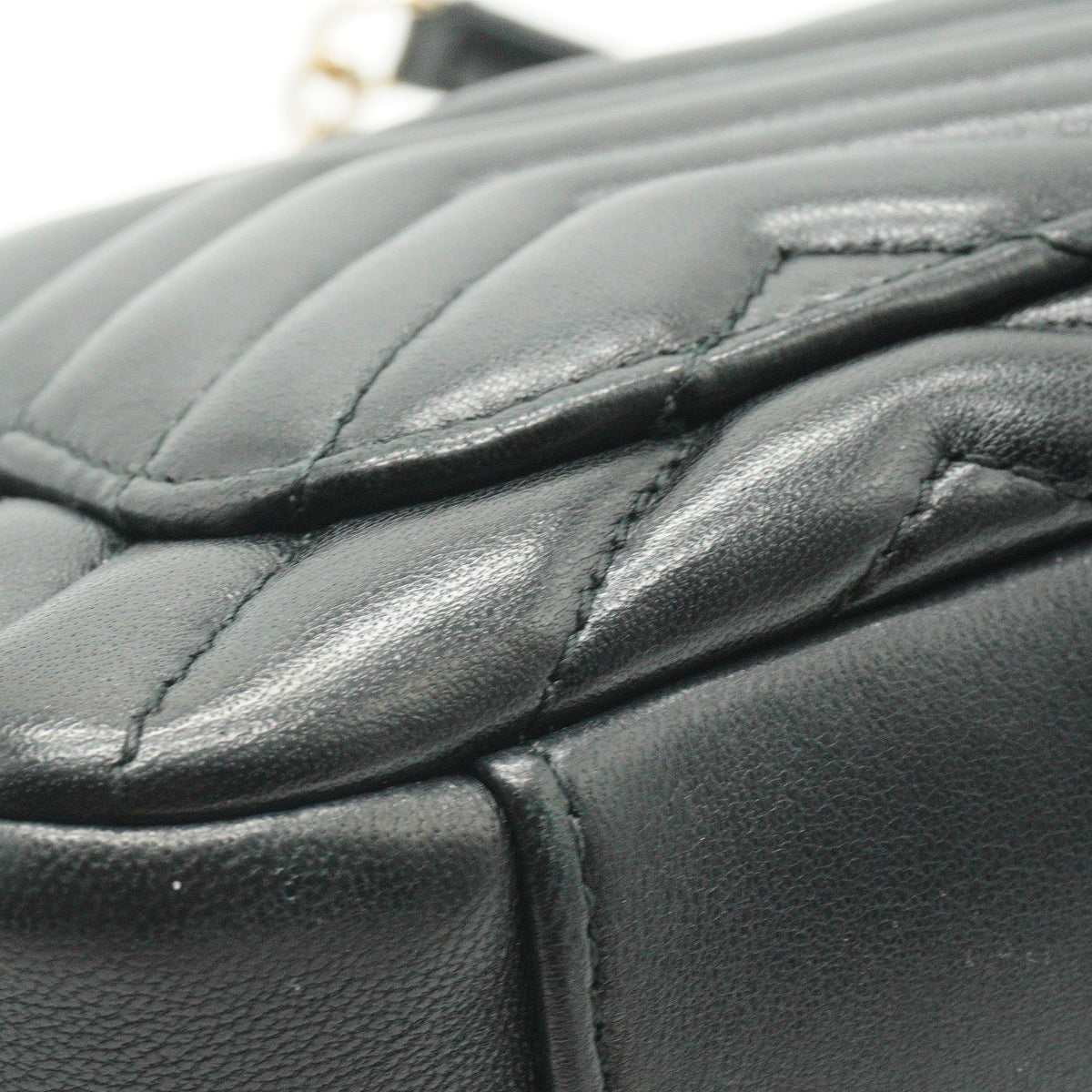 Gucci GG Marmont Black GHW Small