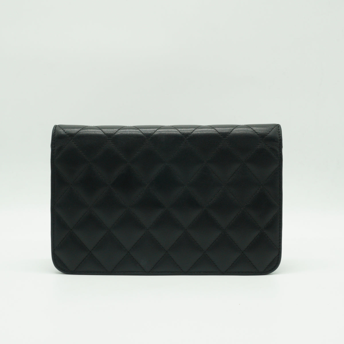 Chanel Cambon Ligne WOC Lambskin Black SHW