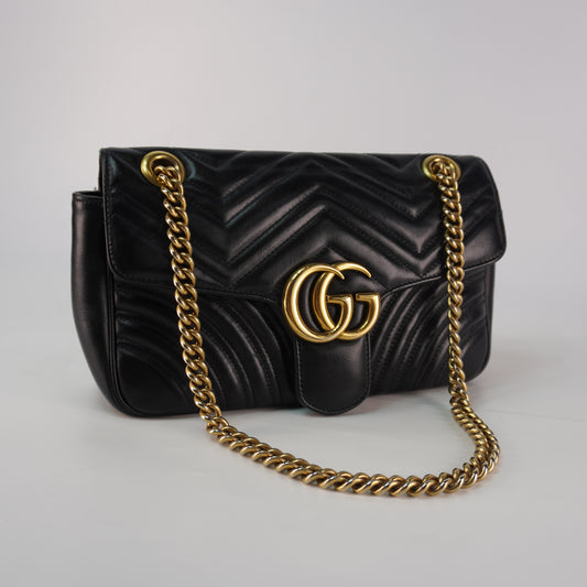 Gucci Marmont Flap Small Black