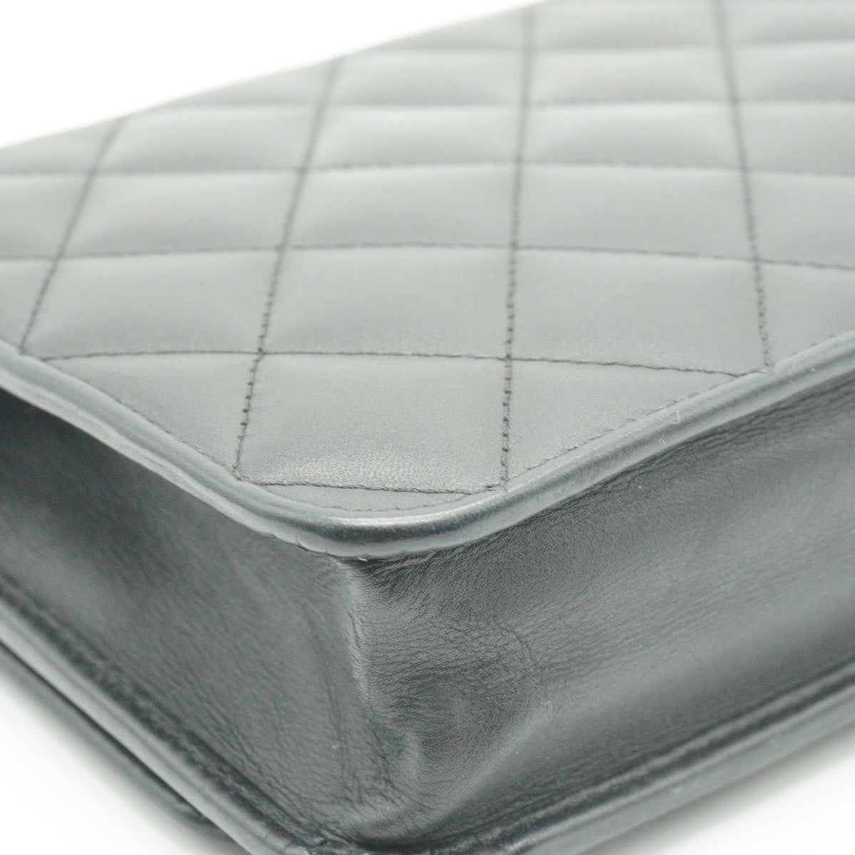 Chanel Cambon Ligne WOC Lambskin Black SHW