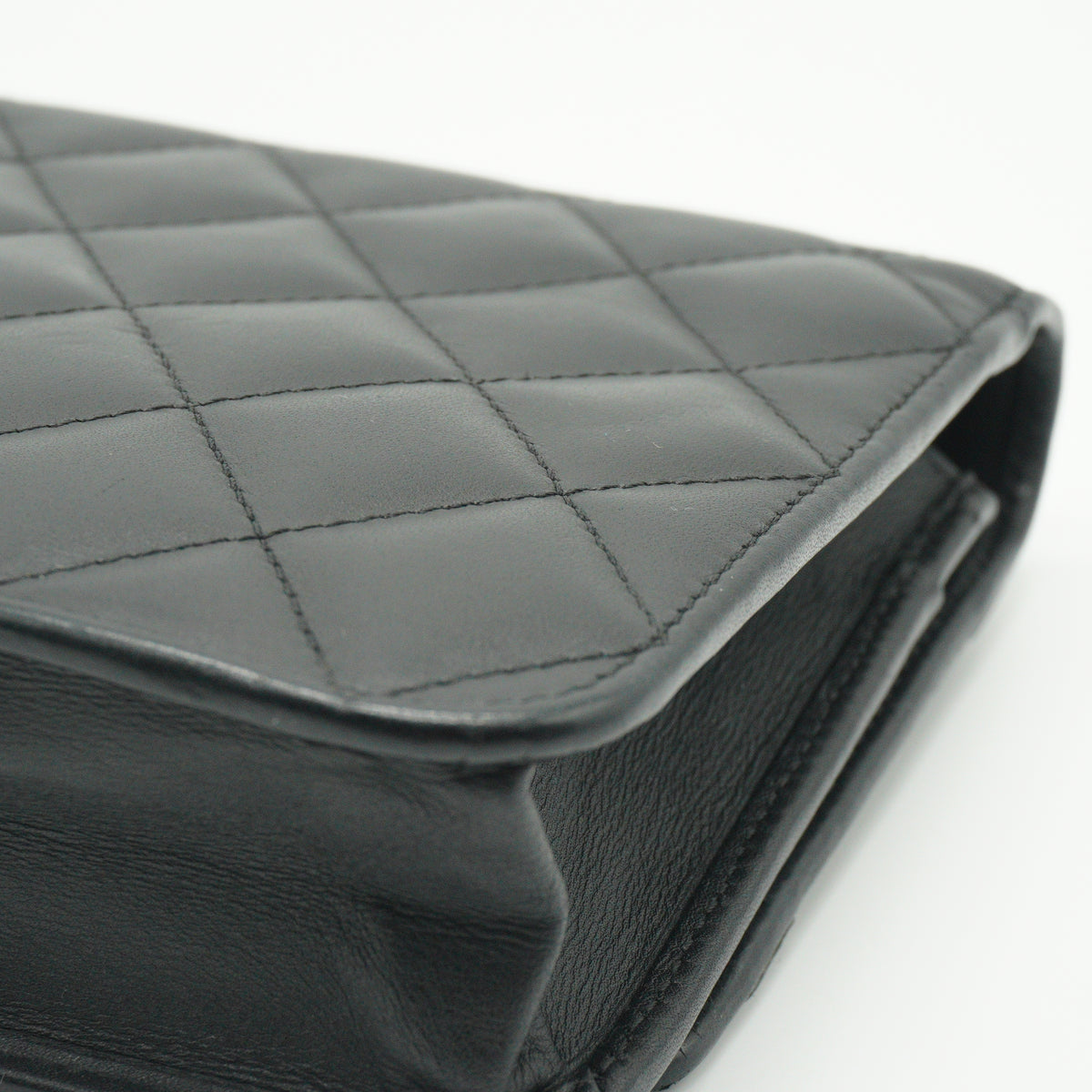 Chanel Cambon Ligne WOC Lambskin Black SHW