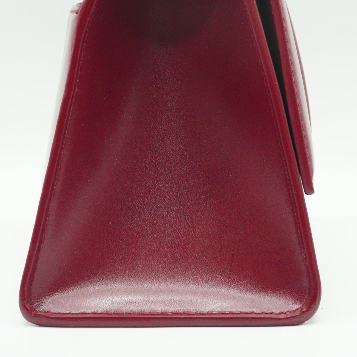 Balenciaga Hourglass Top Handle Burgundy SHW