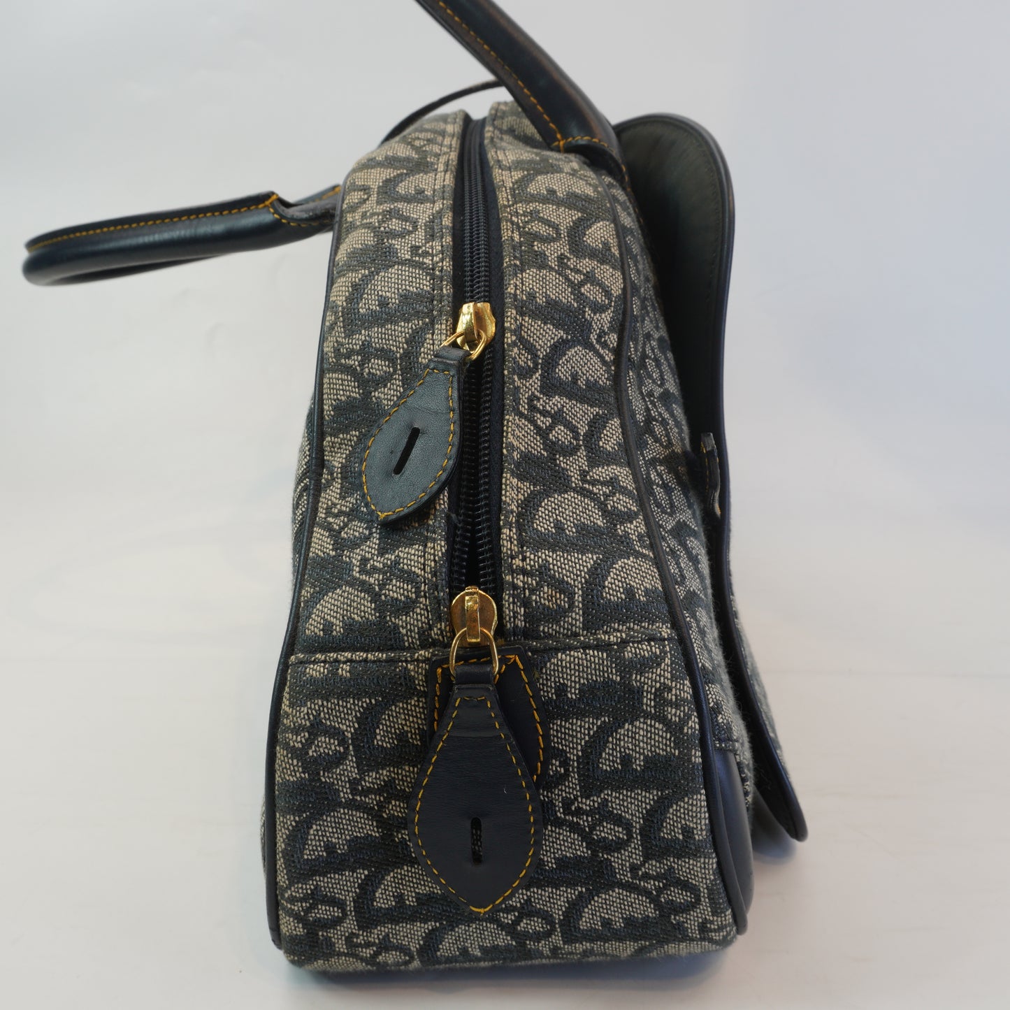 Dior	Trotter Double Saddle Bowler Bag GHW Large