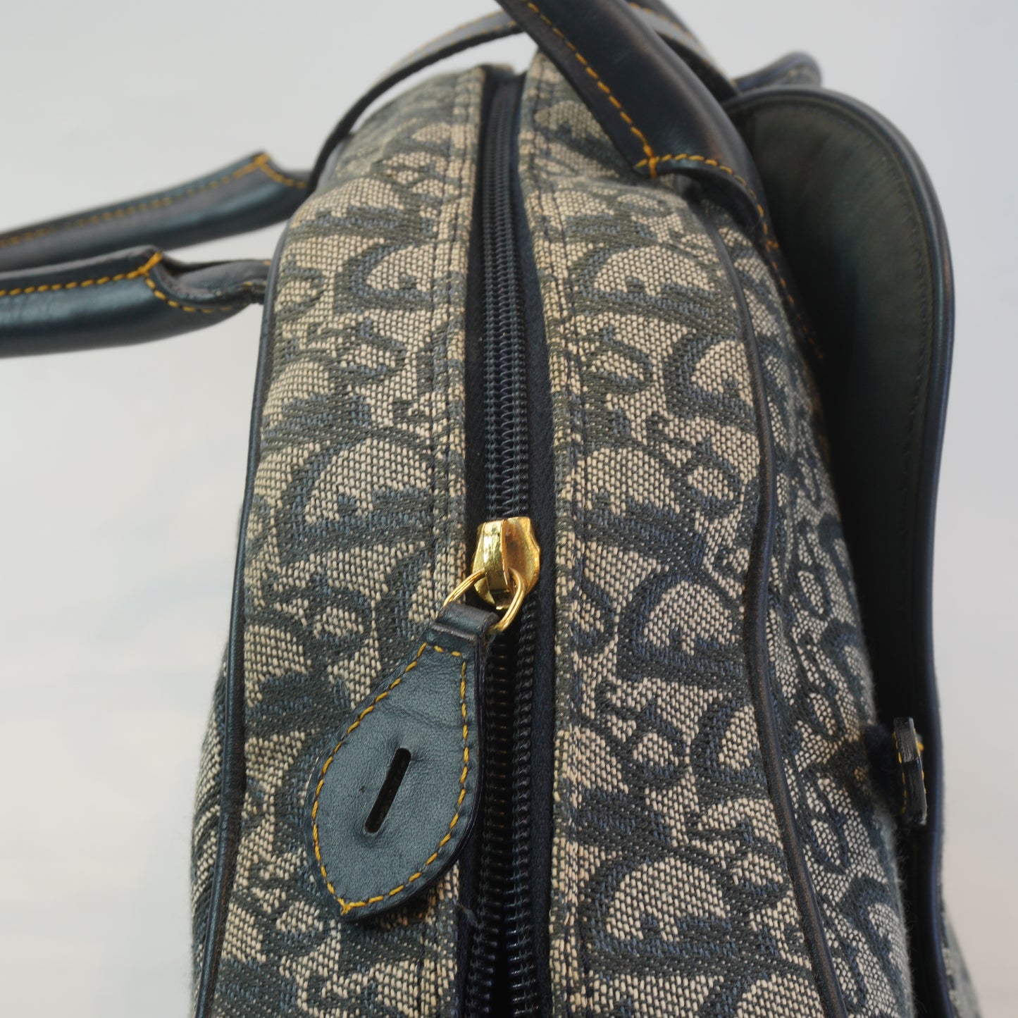 Dior	Trotter Double Saddle Bowler Bag GHW Large