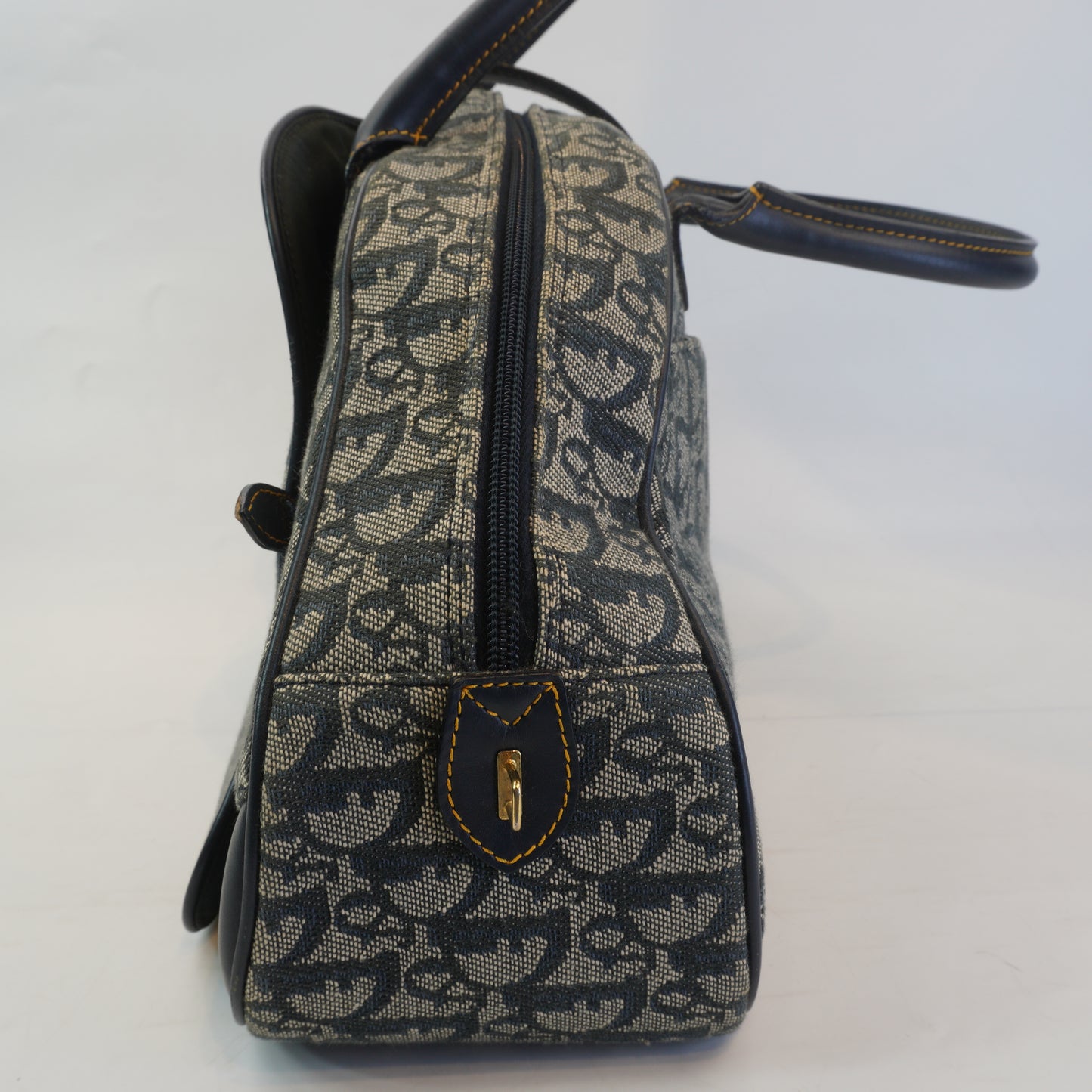 Dior	Trotter Double Saddle Bowler Bag GHW Large