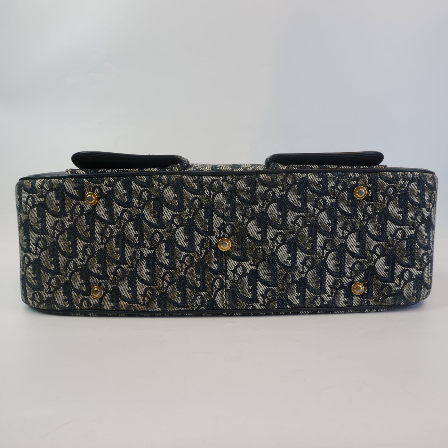Dior	Trotter Double Saddle Bowler Bag GHW Large