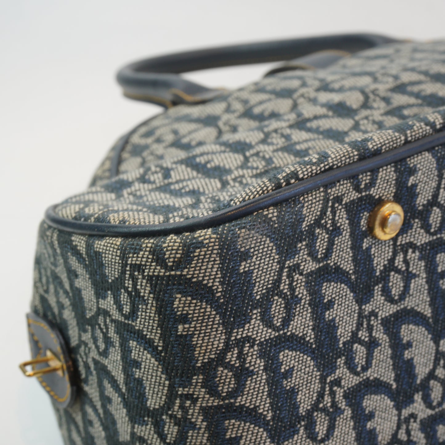 Dior	Trotter Double Saddle Bowler Bag GHW Large