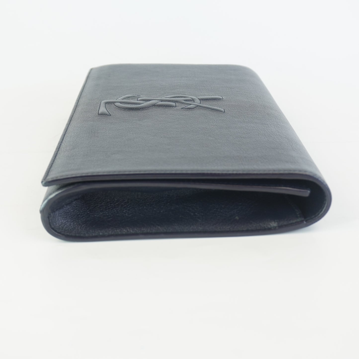 YSL	Belle de Jour Clutch Navy Blue