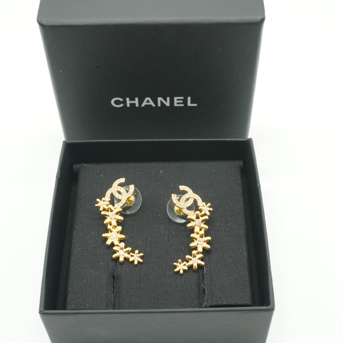 Chanel Ear Climber / Crawler Earrinngs