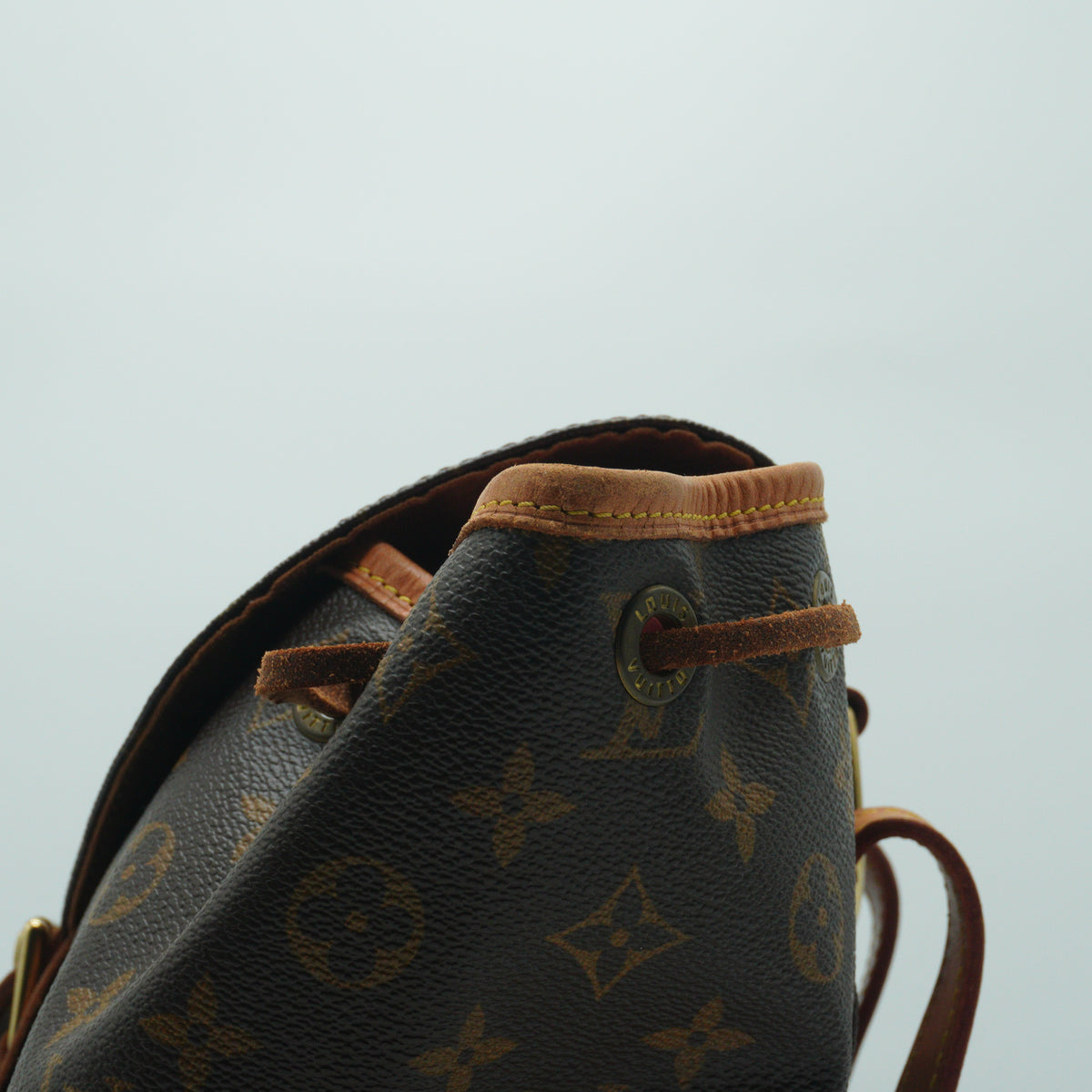 Louis Vuitton Montsouris Backpack Medium Monogram Canvas Brown GHW