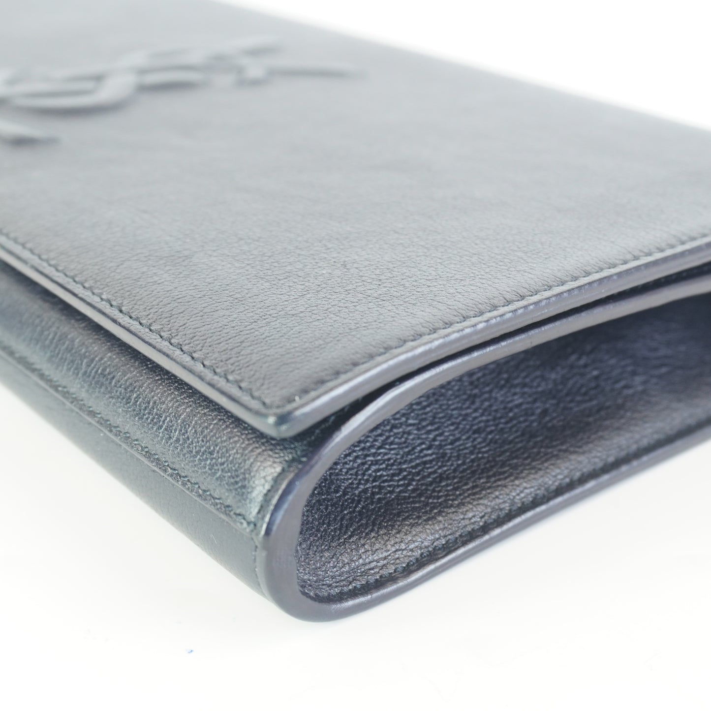 YSL	Belle de Jour Clutch Navy Blue