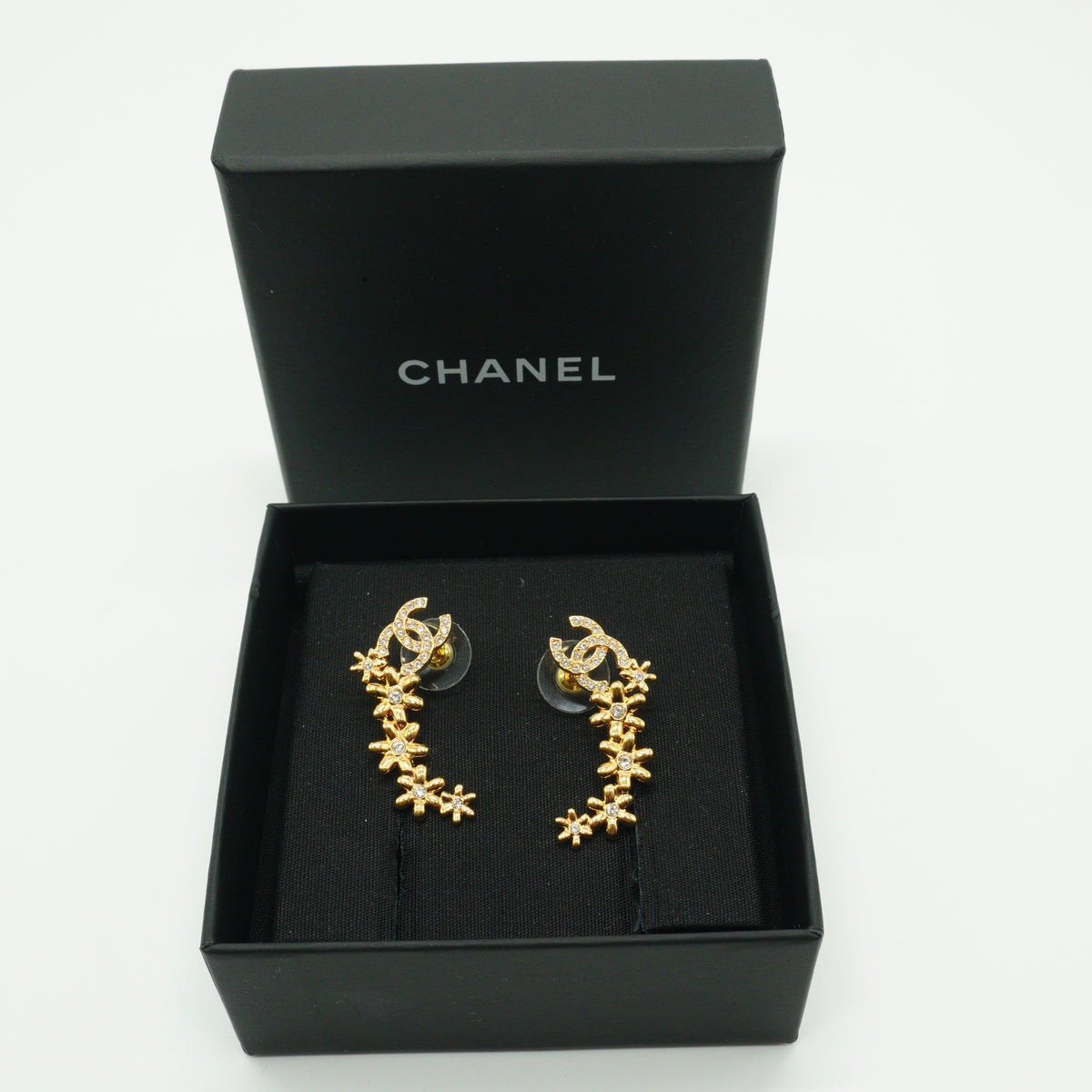 Chanel Ear Climber / Crawler Earrinngs