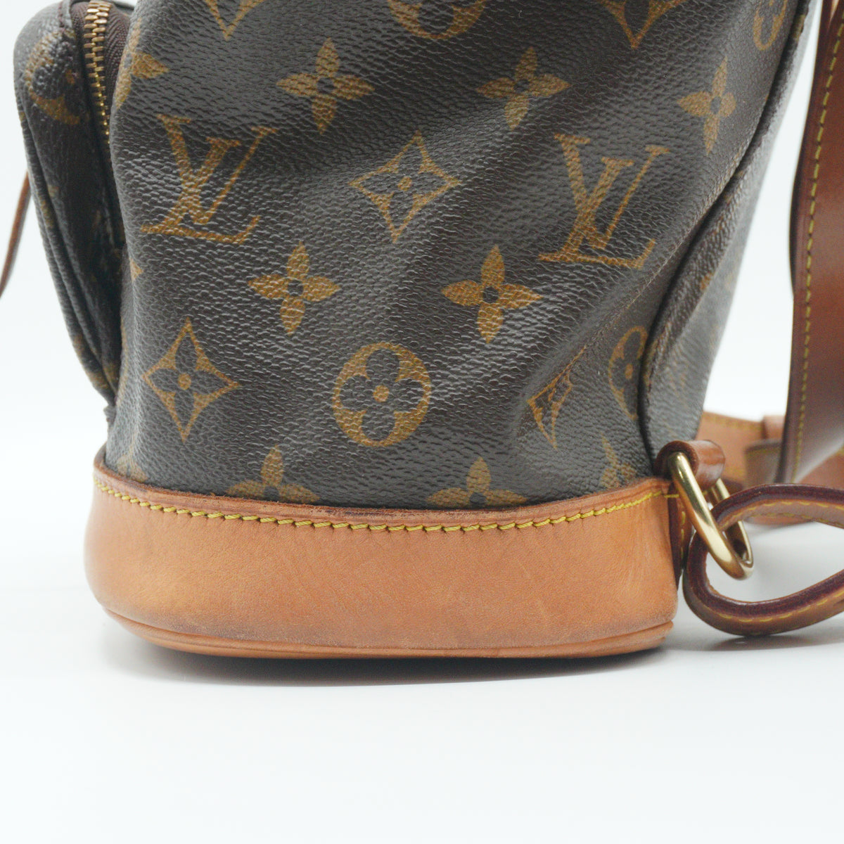 Louis Vuitton Montsouris Backpack Medium Monogram Canvas Brown GHW