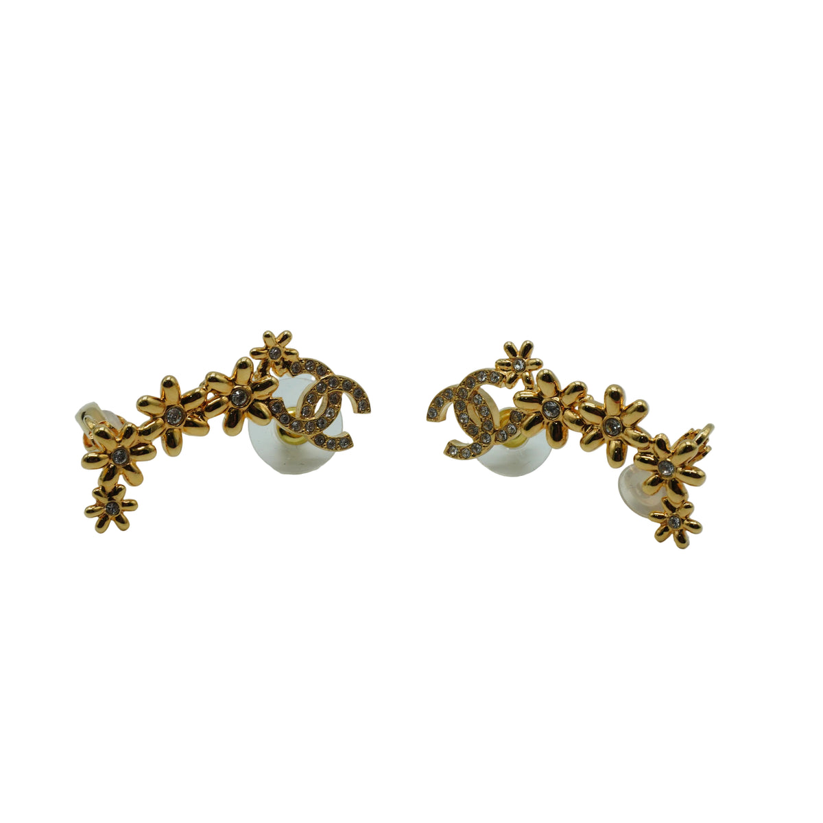Chanel Ear Climber / Crawler Earrinngs