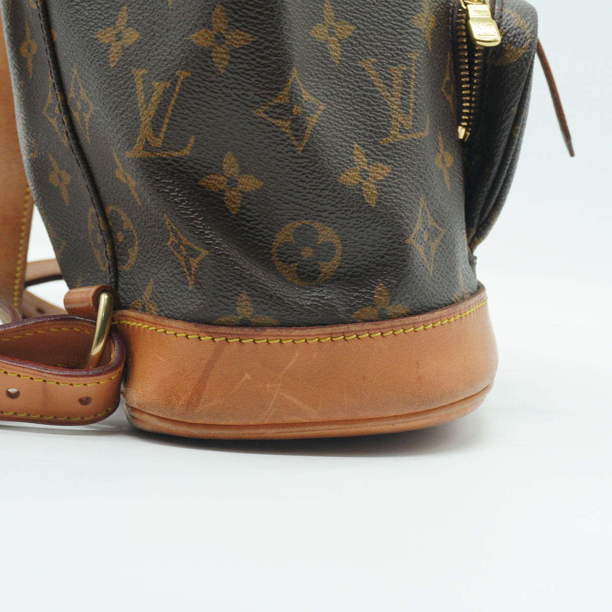 Louis Vuitton Montsouris Backpack Medium Monogram Canvas Brown GHW