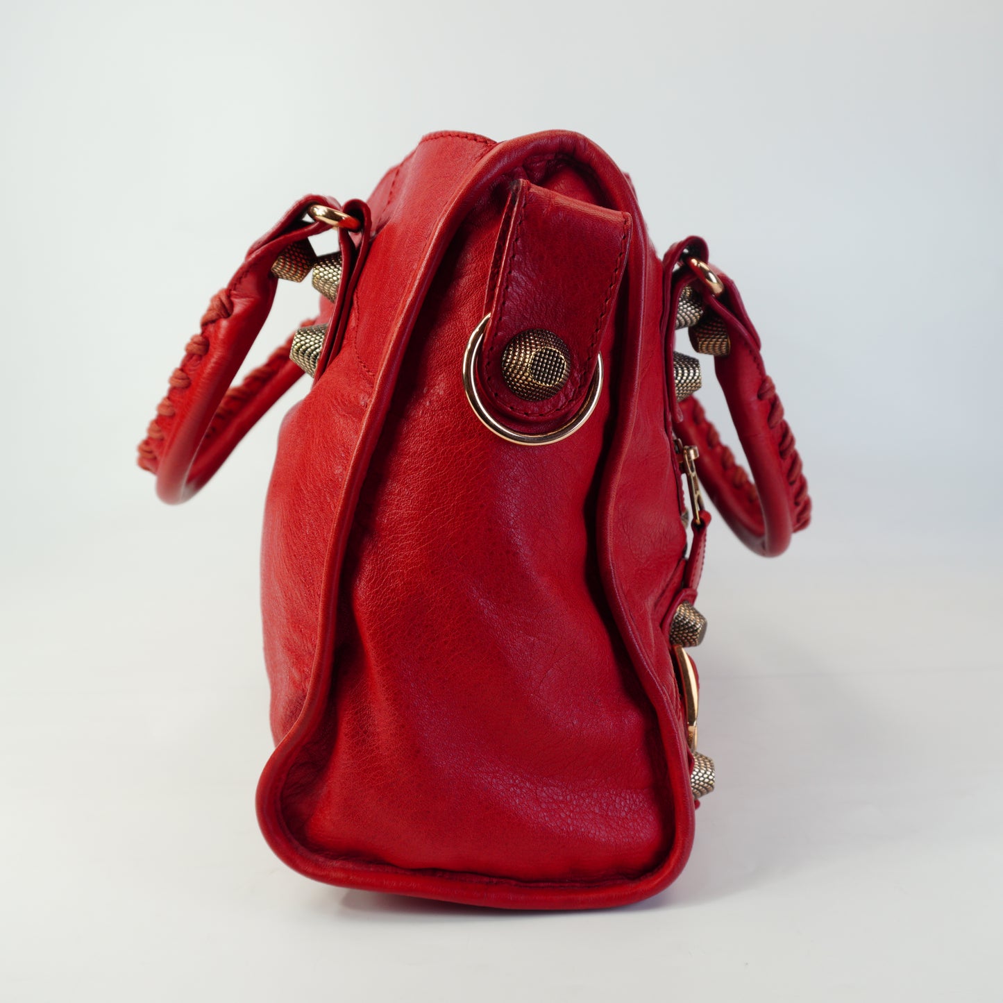 Balenciaga Giant 21 Large Lambskin Red GHW
