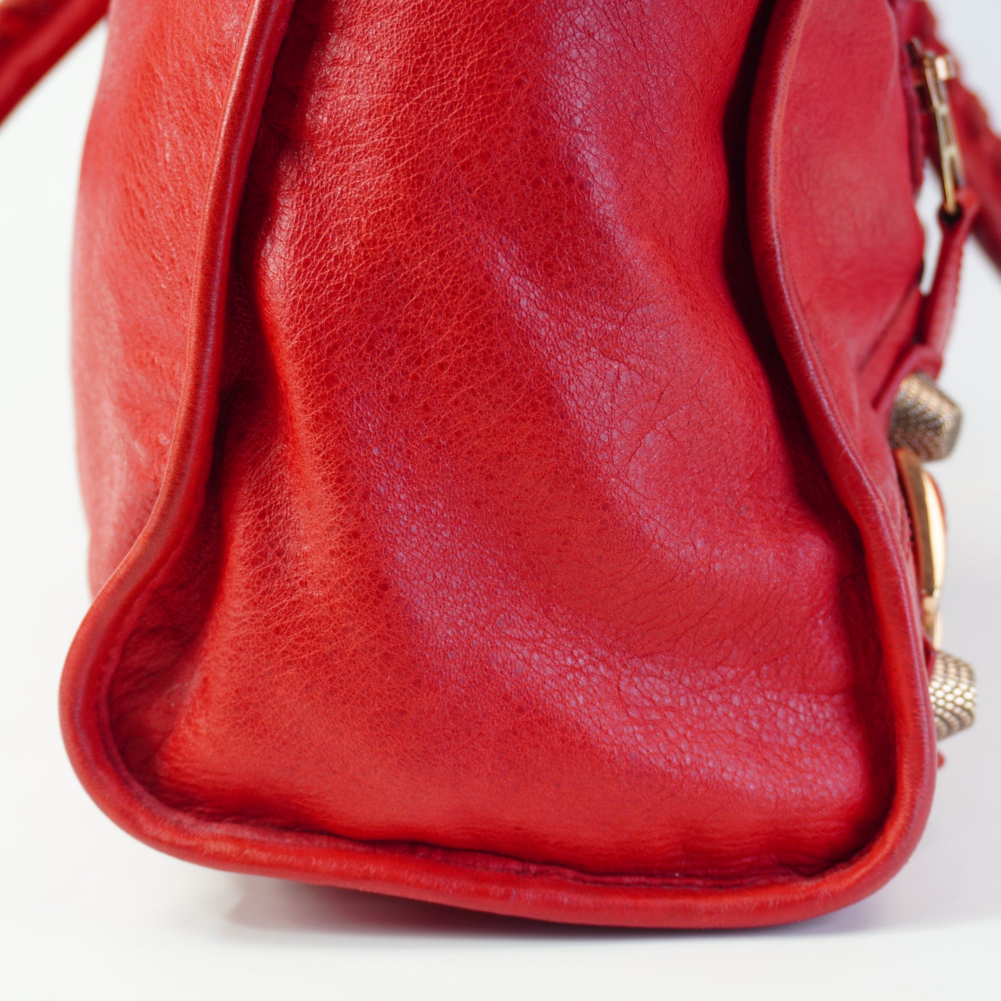 Balenciaga Giant 21 Large Lambskin Red GHW