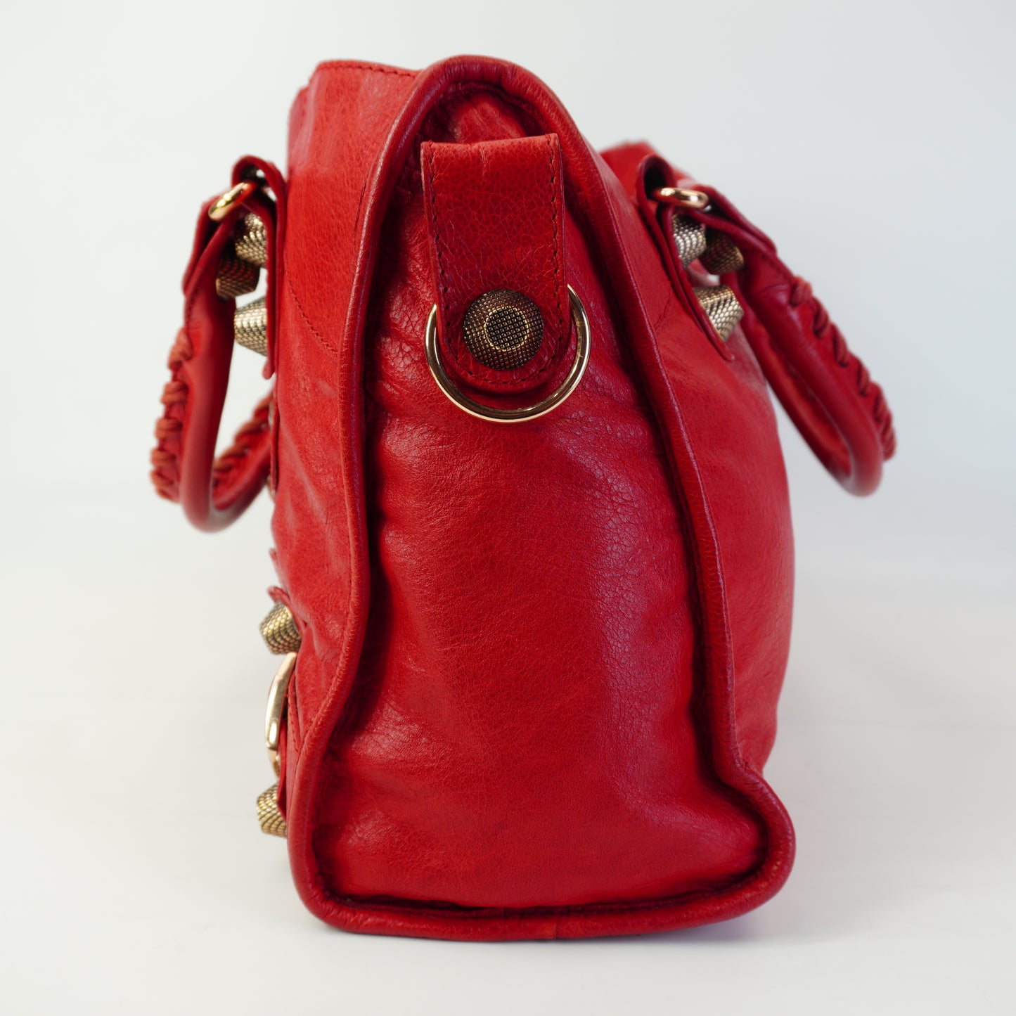 Balenciaga Giant 21 Large Lambskin Red GHW
