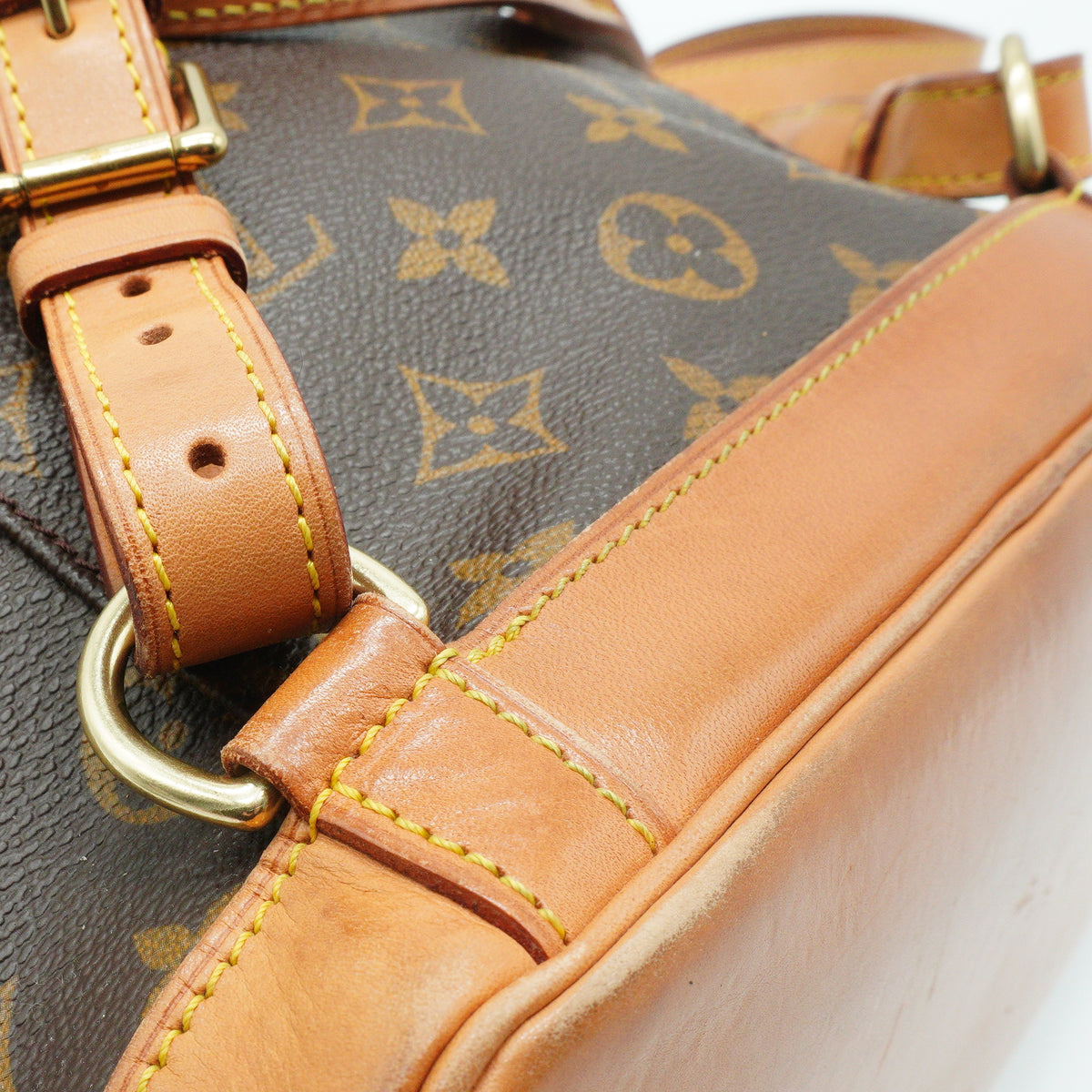 Louis Vuitton Montsouris Backpack Medium Monogram Canvas Brown GHW