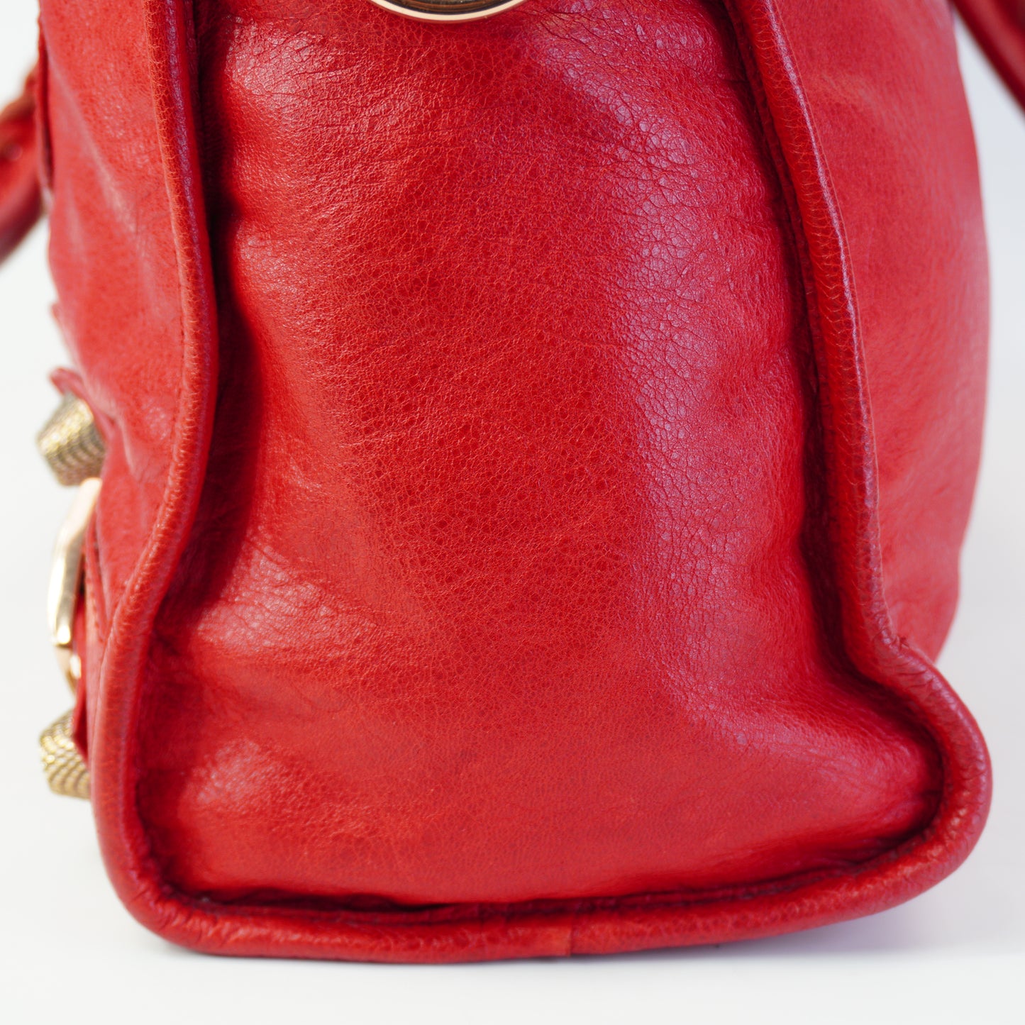 Balenciaga Giant 21 Large Lambskin Red GHW