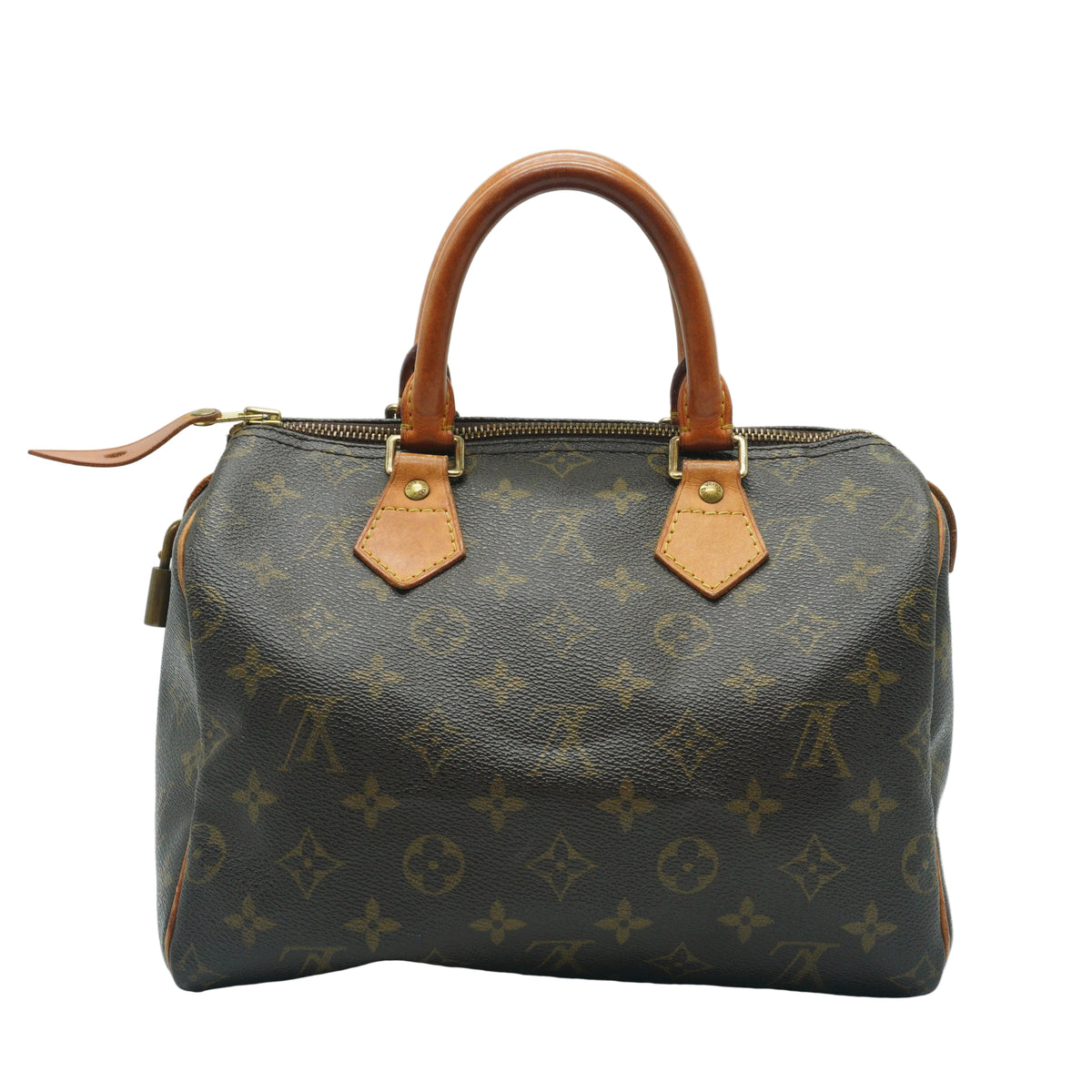 Louis Vuitton Speedy 25 Coated Canvas Brown GHW