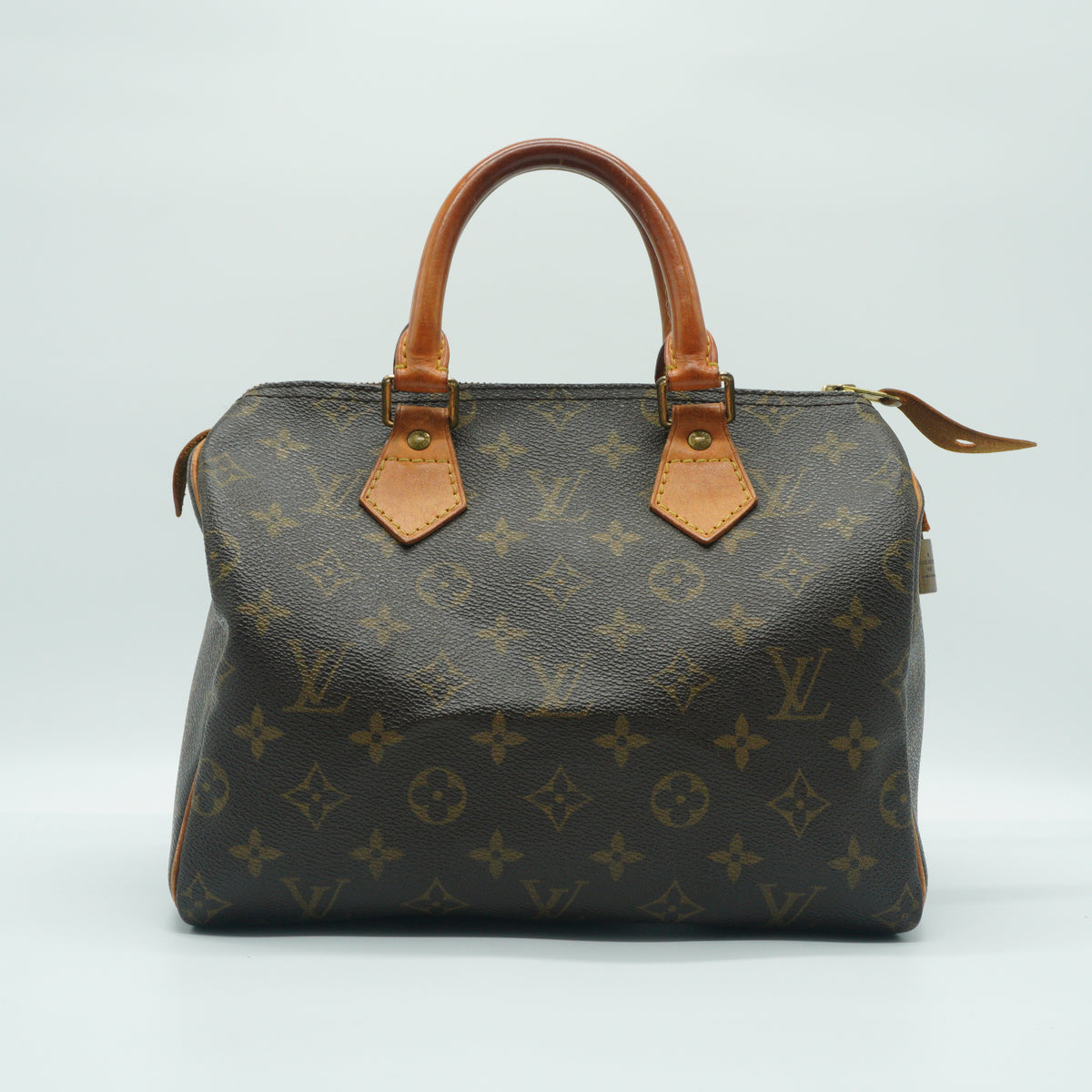 Louis Vuitton Speedy 25 Coated Canvas Brown GHW