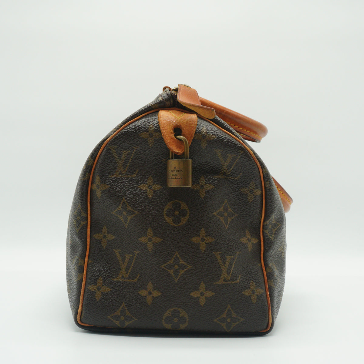 Louis Vuitton Speedy 25 Coated Canvas Brown GHW