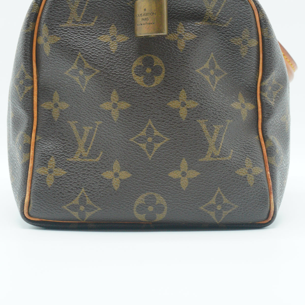Louis Vuitton Speedy 25 Coated Canvas Brown GHW