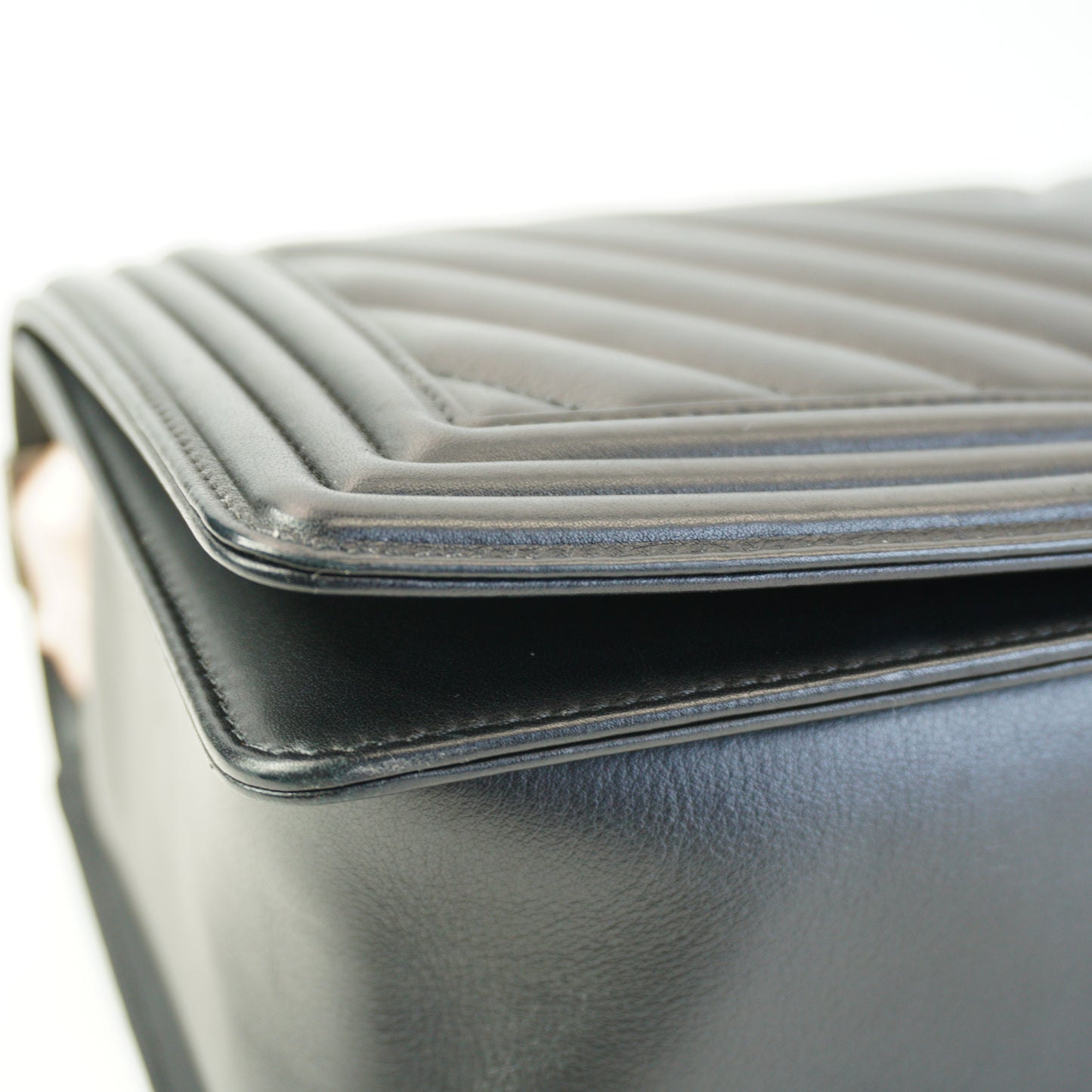 Chanel Leboy Black Bag RHW Medium