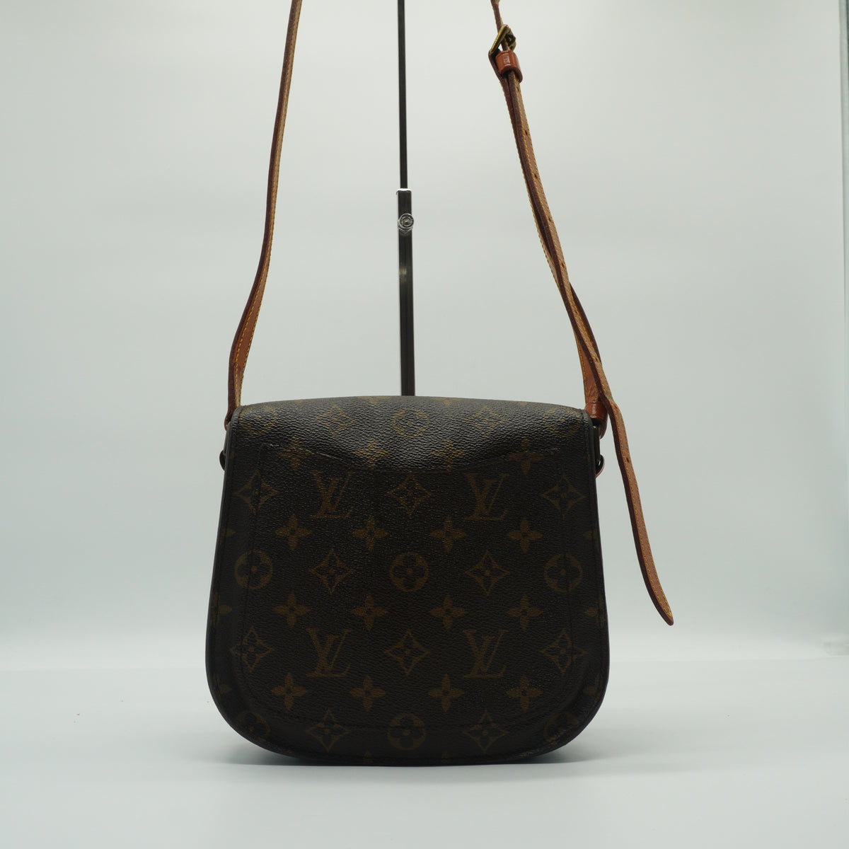 Louis Vuitton Saint Cloud Shoulder Bag PM Monogram Canvas Brown GHW
