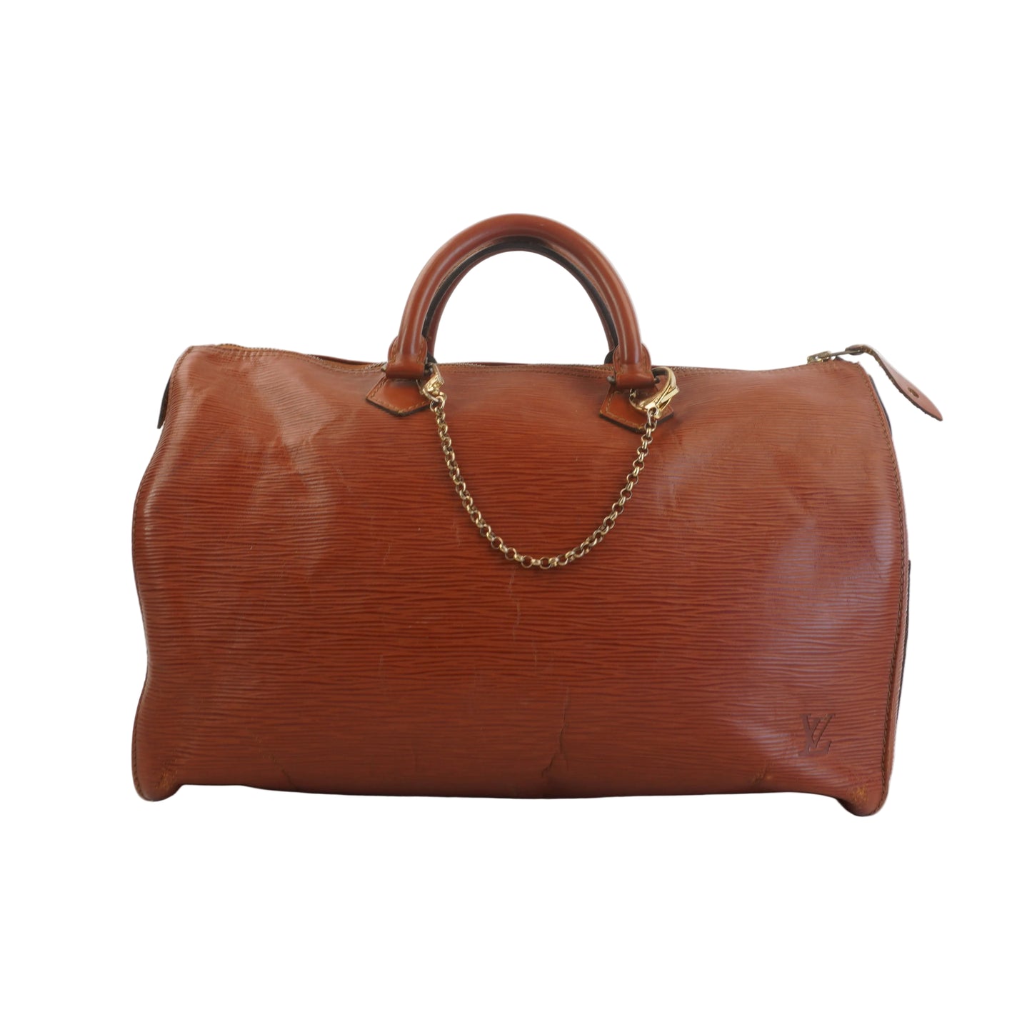 Louis Vuitton	Epi Speedy 35 Rust Orange GHW