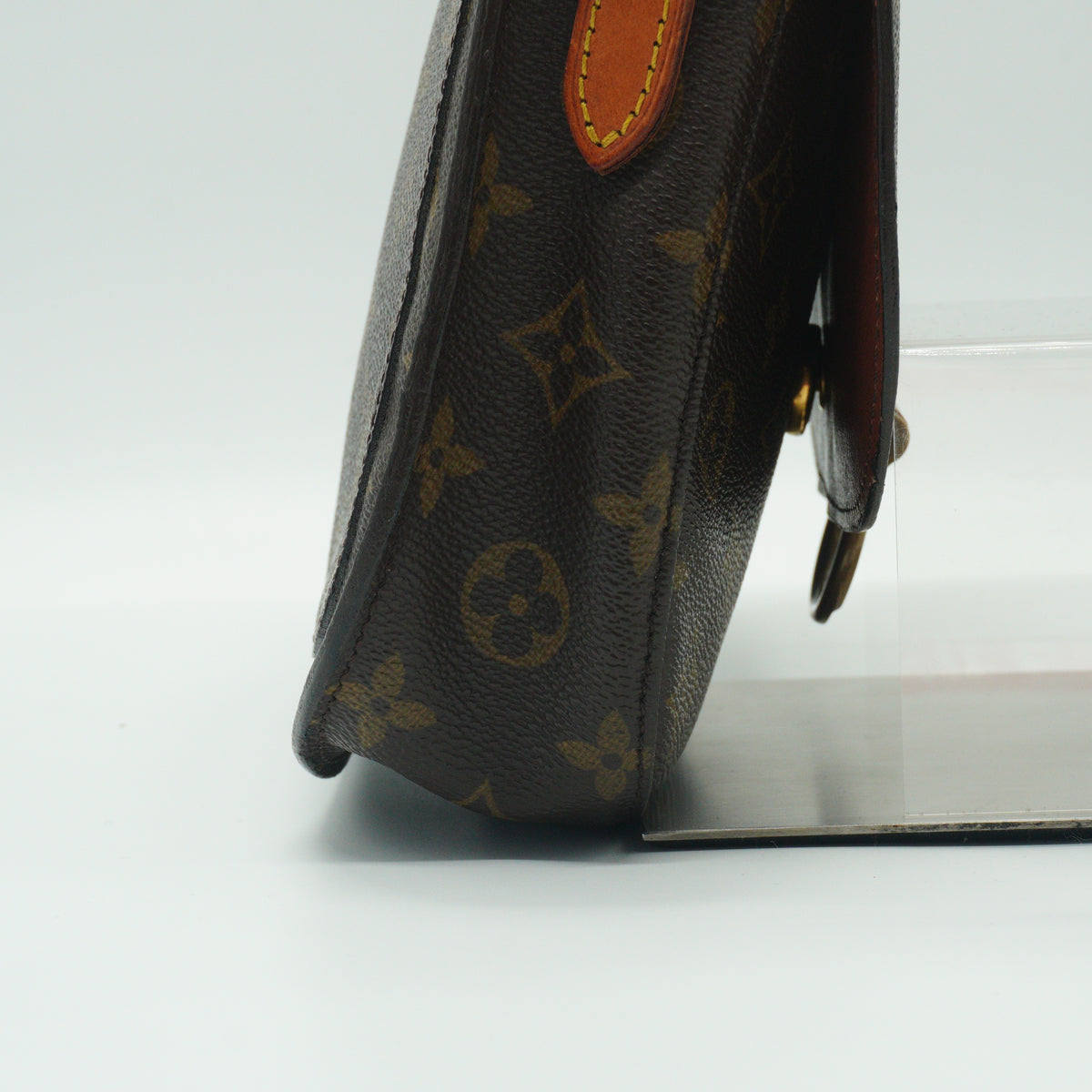 Louis Vuitton Saint Cloud Shoulder Bag PM Monogram Canvas Brown GHW