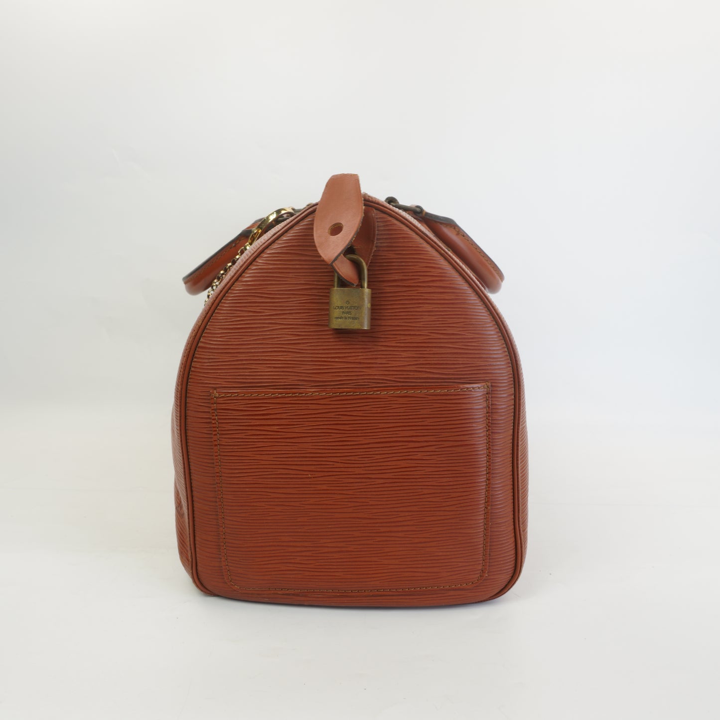 Louis Vuitton	Epi Speedy 35 Rust Orange GHW