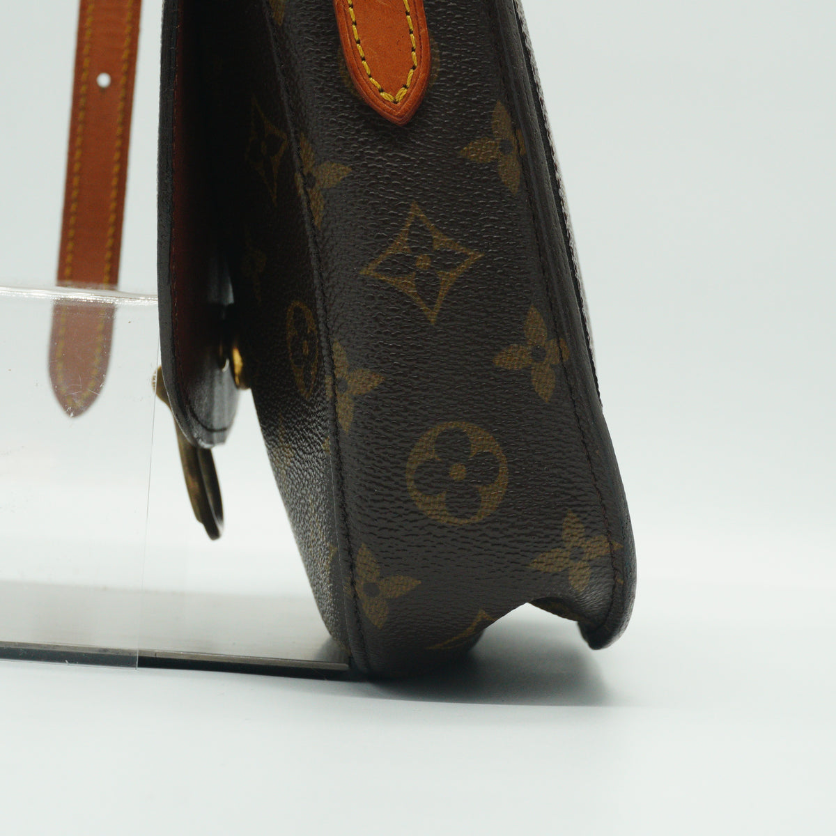Louis Vuitton Saint Cloud Shoulder Bag PM Monogram Canvas Brown GHW