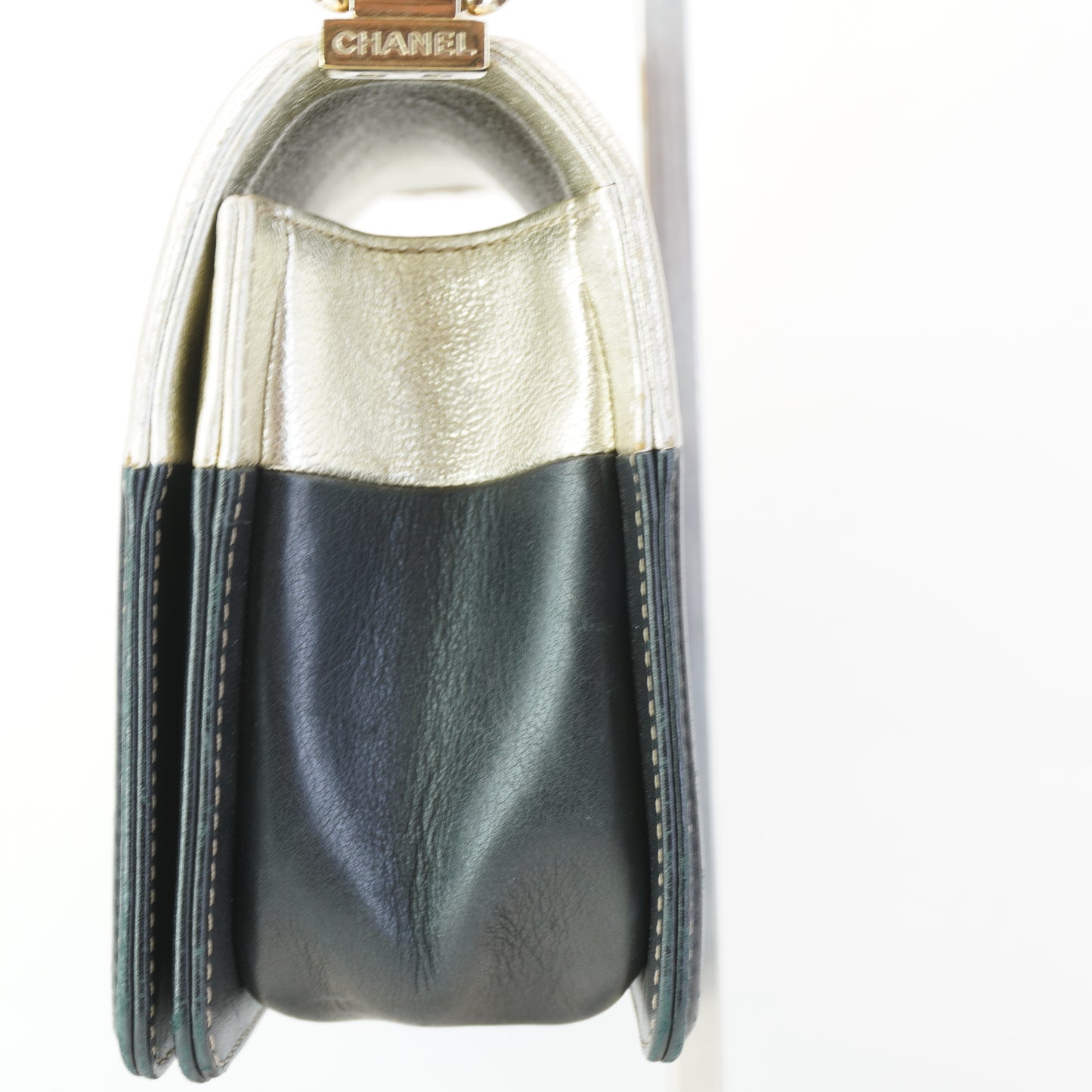 Chanel Bicolor Boy Flap Bag