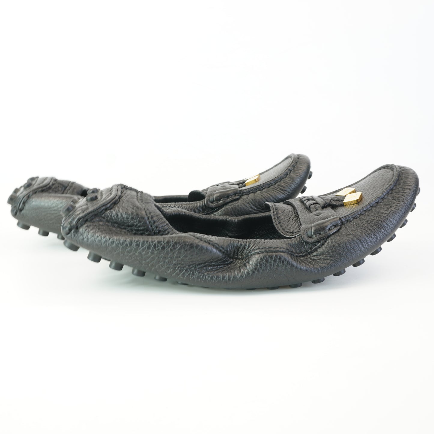 Louis Vuitton	Gloria Flat Loafers Black size 7