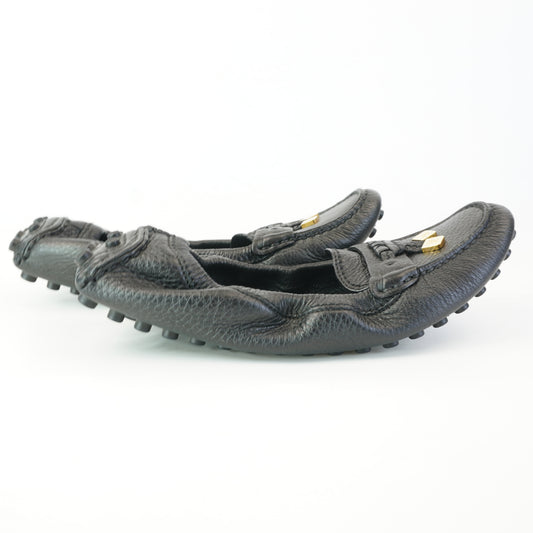 Louis Vuitton	Gloria Flat Loafers Black size 7