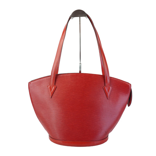 Louis Vuitton	Saint Jacques In Red Epi Leather
