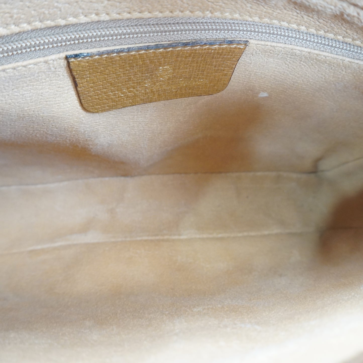 Gucci  GG Mono Coated Canvas Clutch