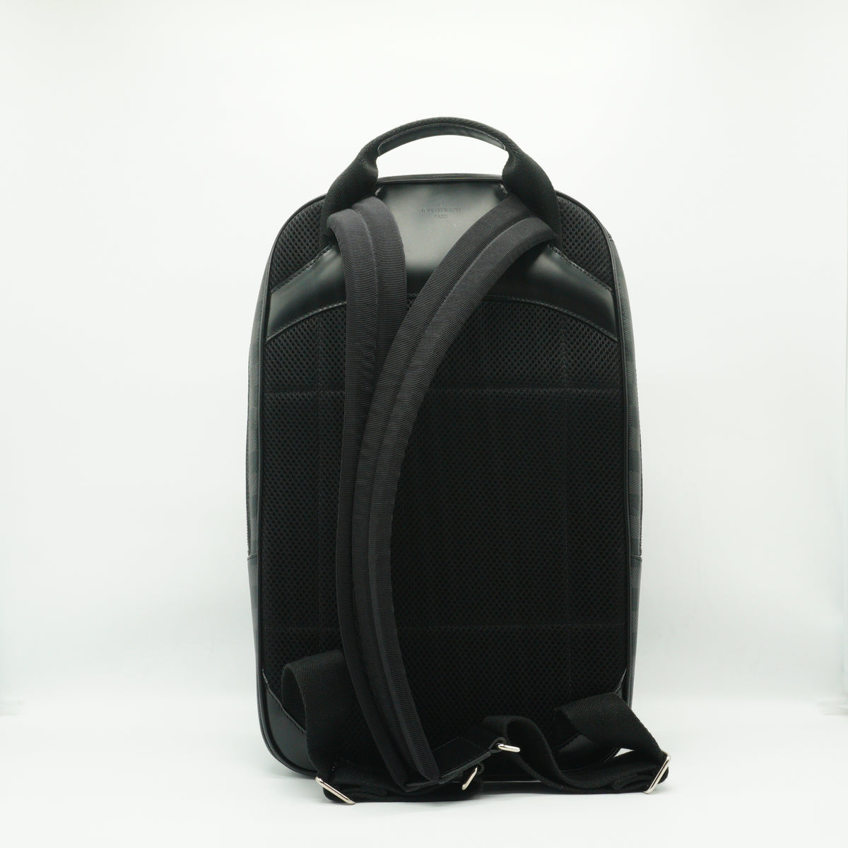 Louis Vuitton	Michael Damier Graphite Large Backpack Black Gray SHW
