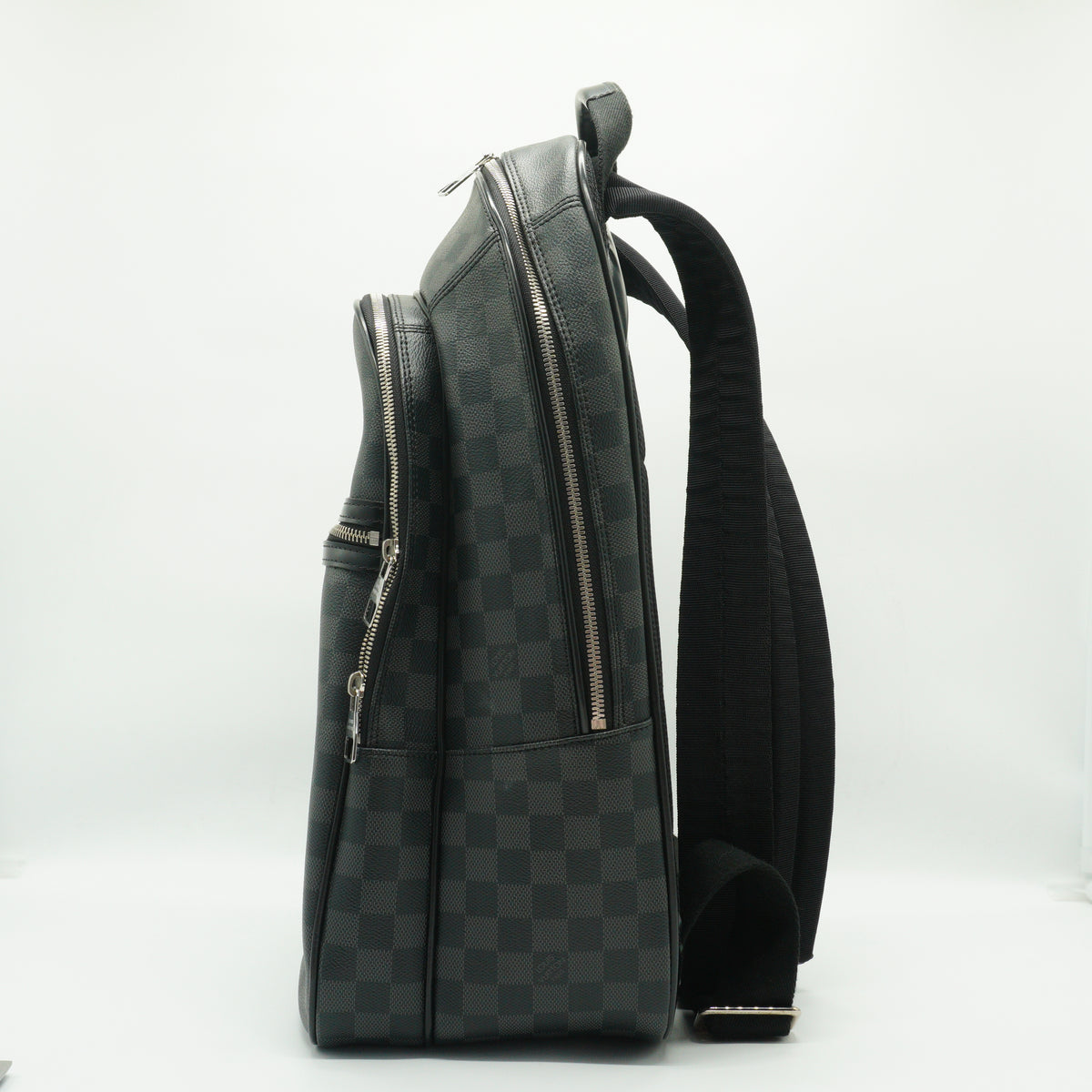 Louis Vuitton	Michael Damier Graphite Large Backpack Black Gray SHW