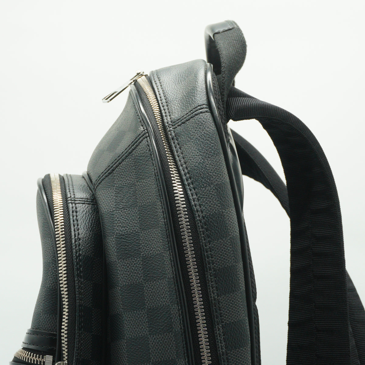 Louis Vuitton	Michael Damier Graphite Large Backpack Black Gray SHW