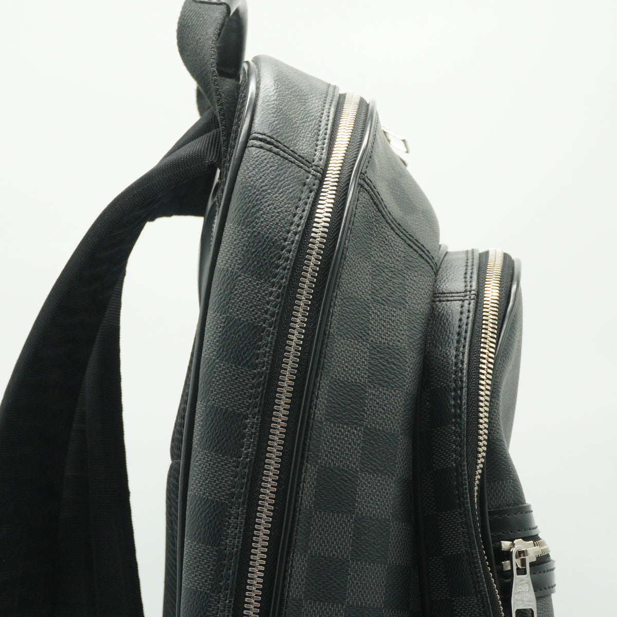 Louis Vuitton	Michael Damier Graphite Large Backpack Black Gray SHW