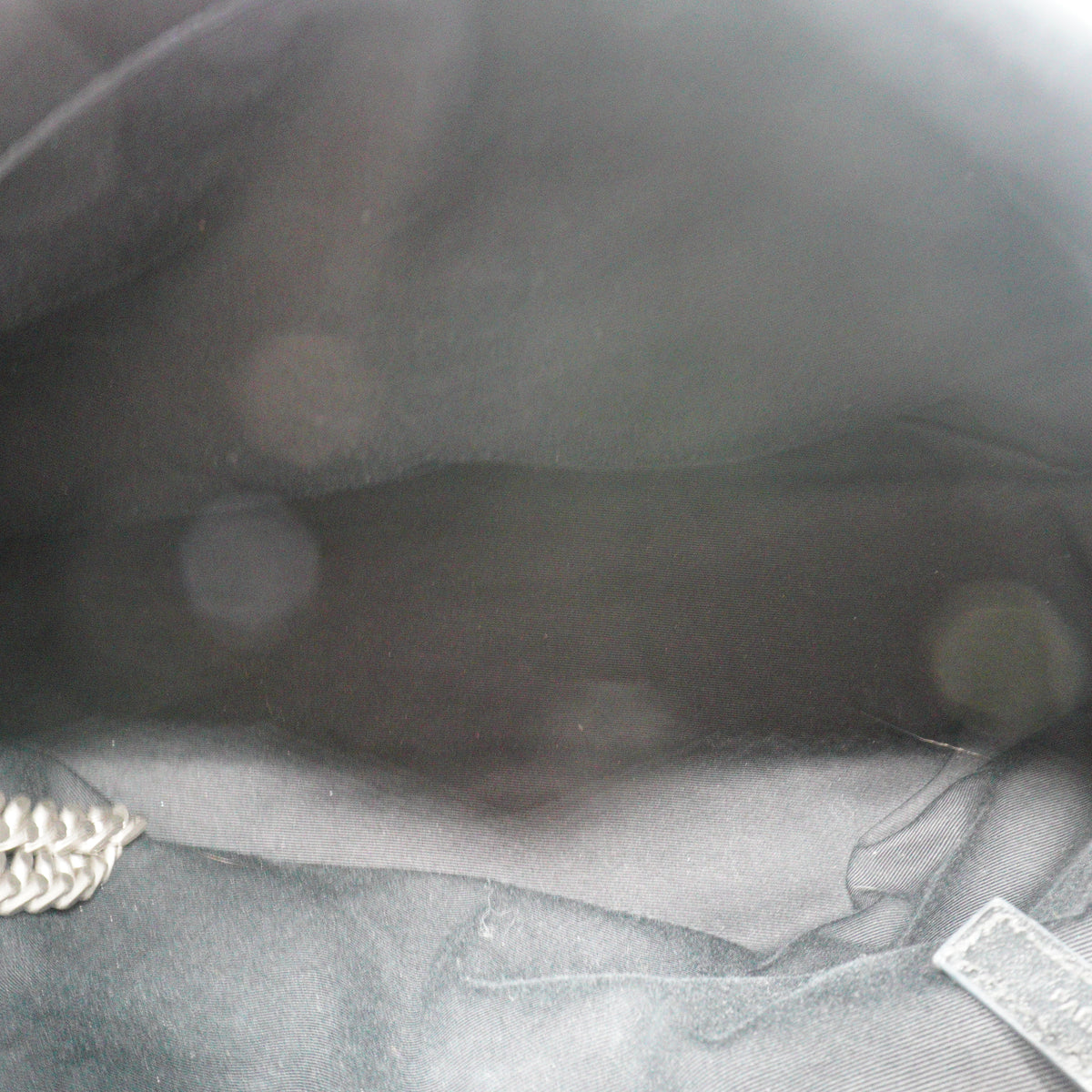YSL Loulou Puffer Medium Lambskin Black SHW
